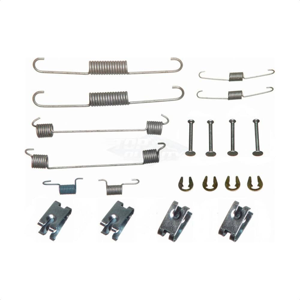 Top Quality - 13-H17377 - Rear Drum Brake Hardware Kit