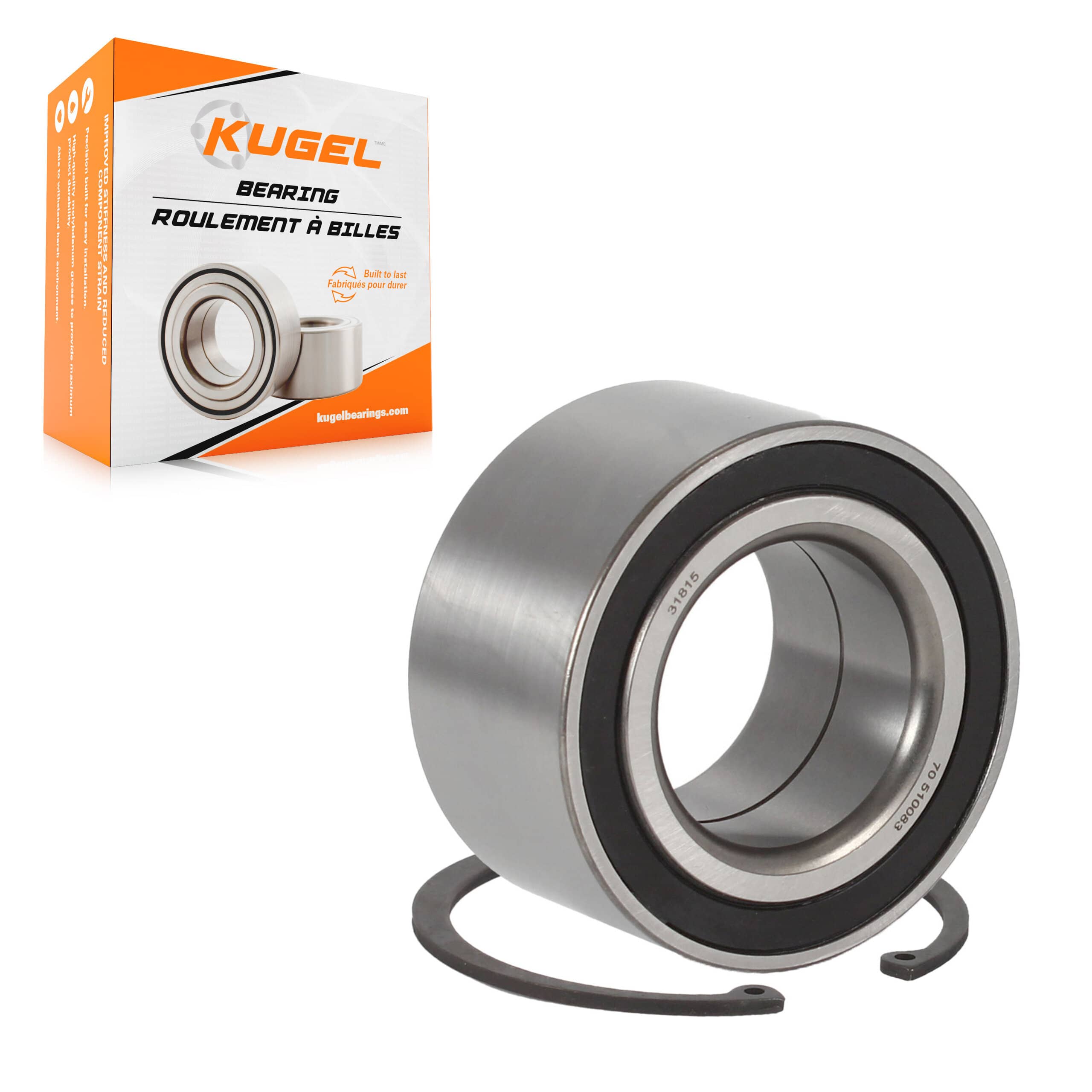 Kugel - 70-510083 - Rear Wheel Bearing