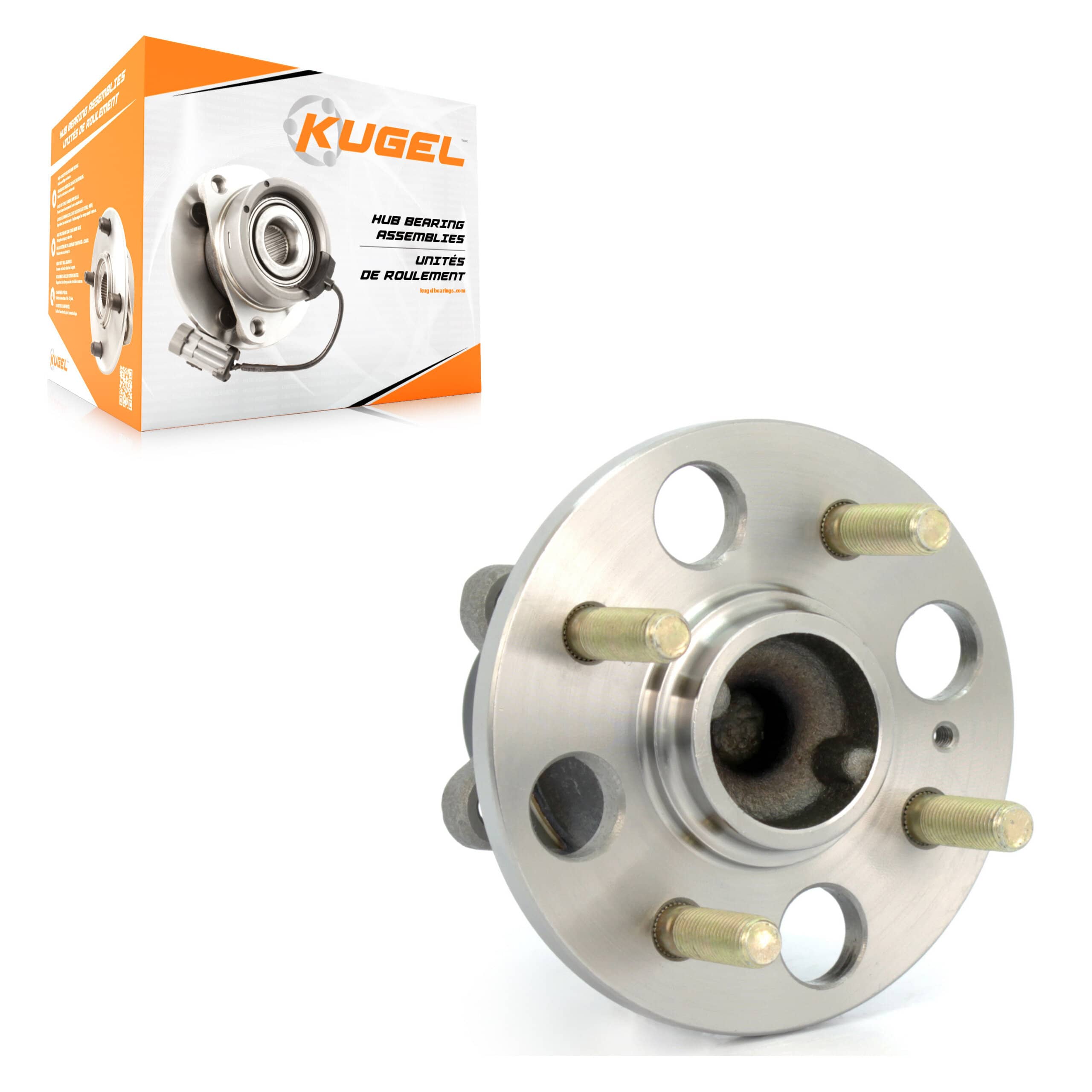 Kugel - 70-512324 - Rear Wheel Bearing and Hub Assembly