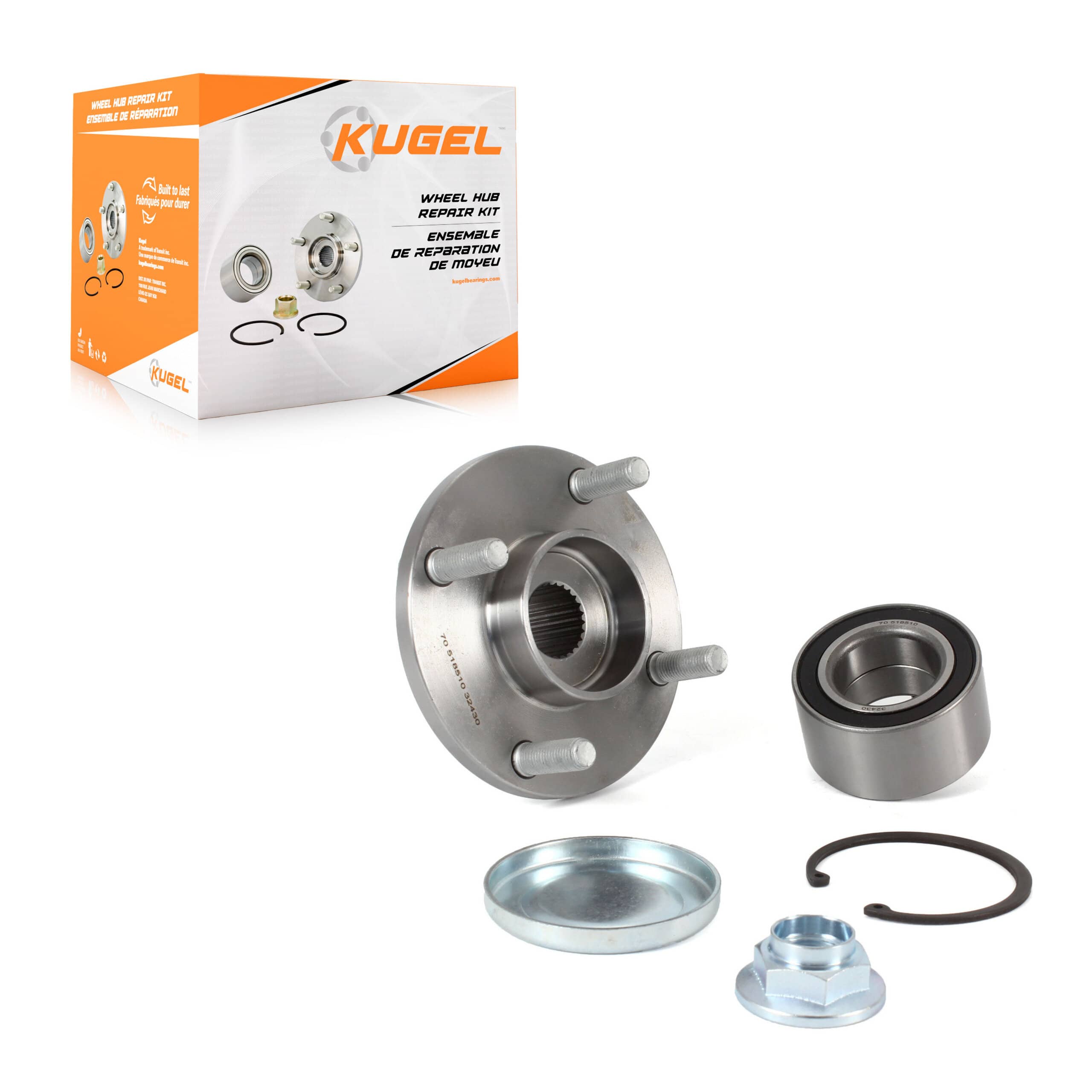 Kugel - 70-518515 - Front Wheel Hub Repair Kit