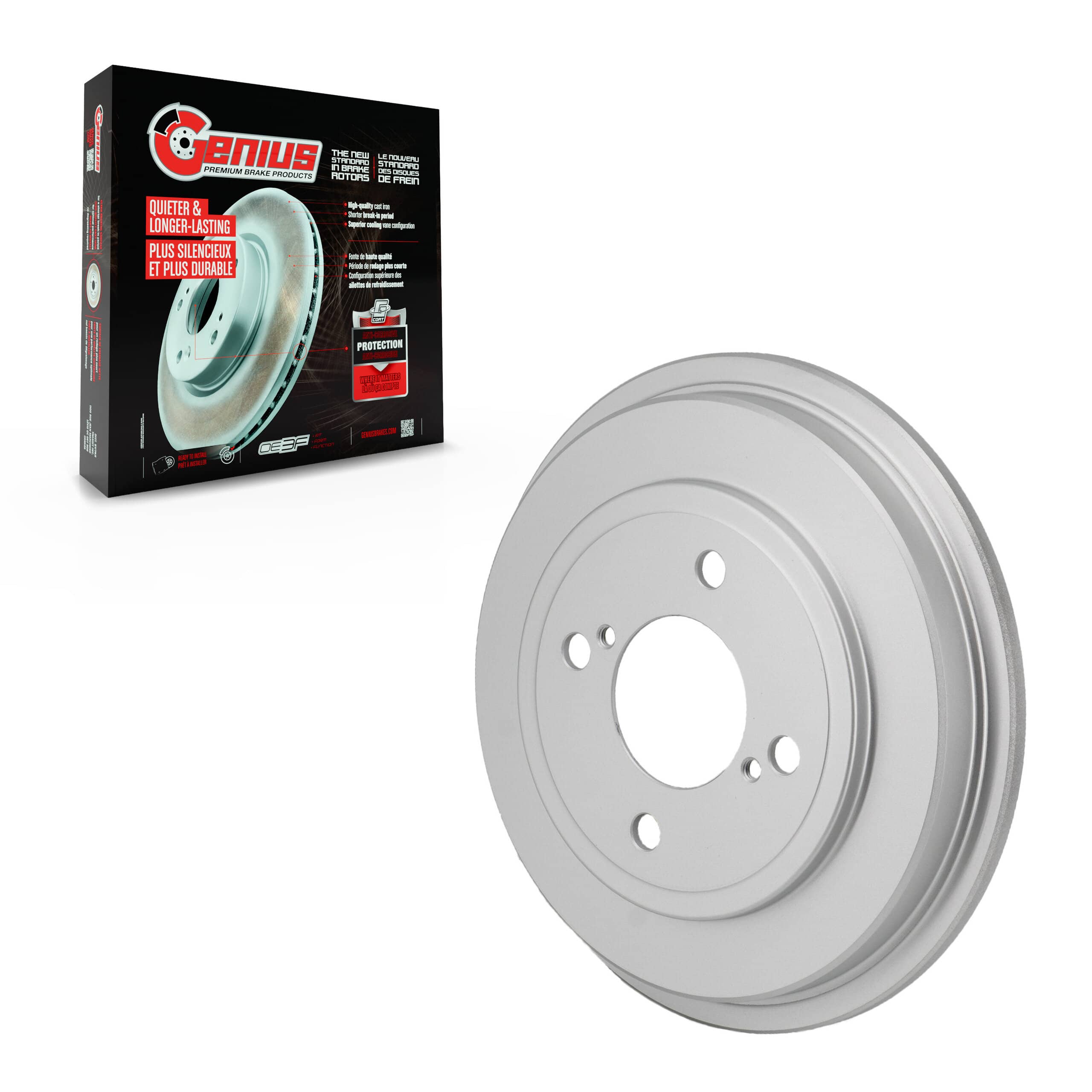 Genius - GCR-97868 - Rear Brake Drum