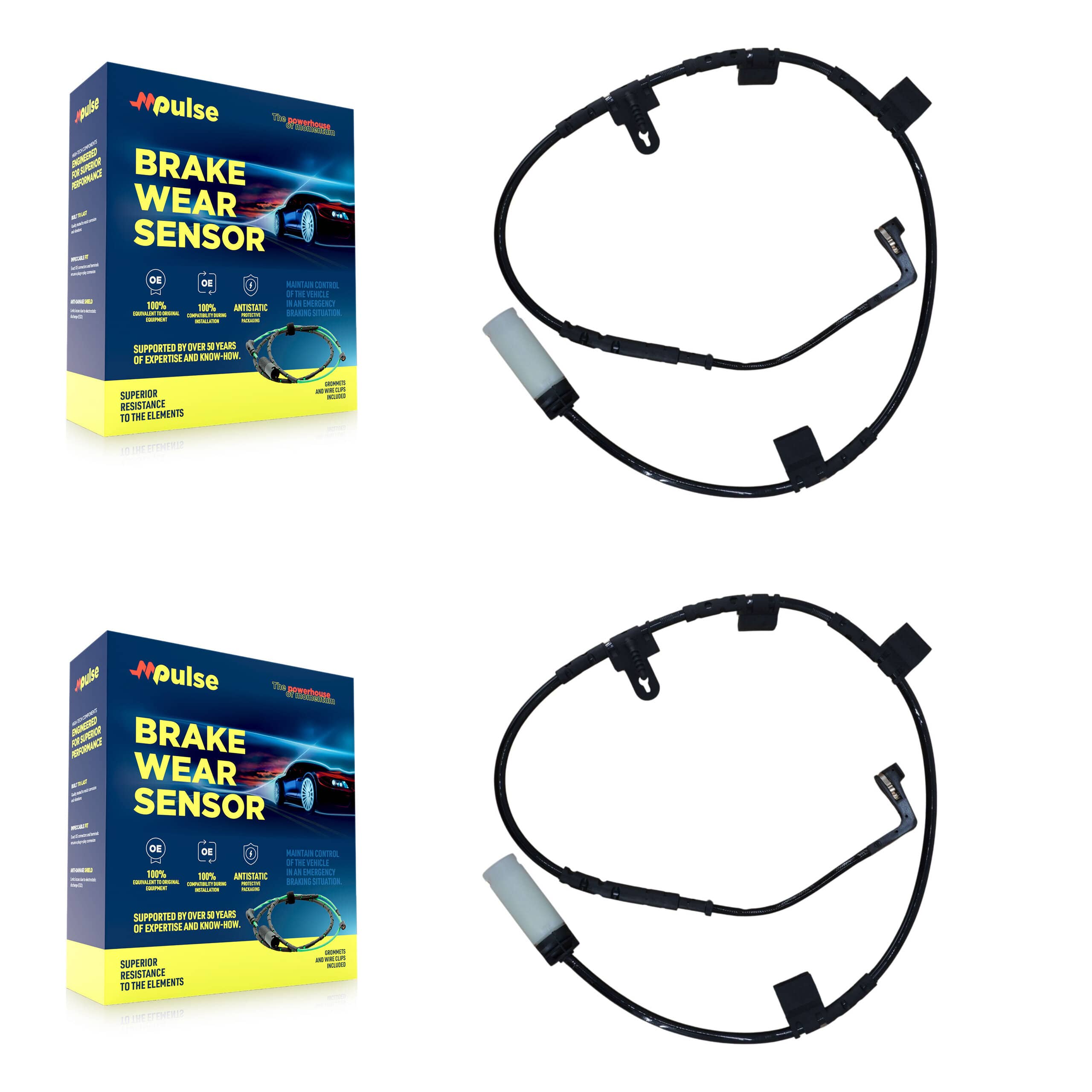 Mpulse - KSE-100013 - Front Disc Brake Pad Wear Sensor Kits