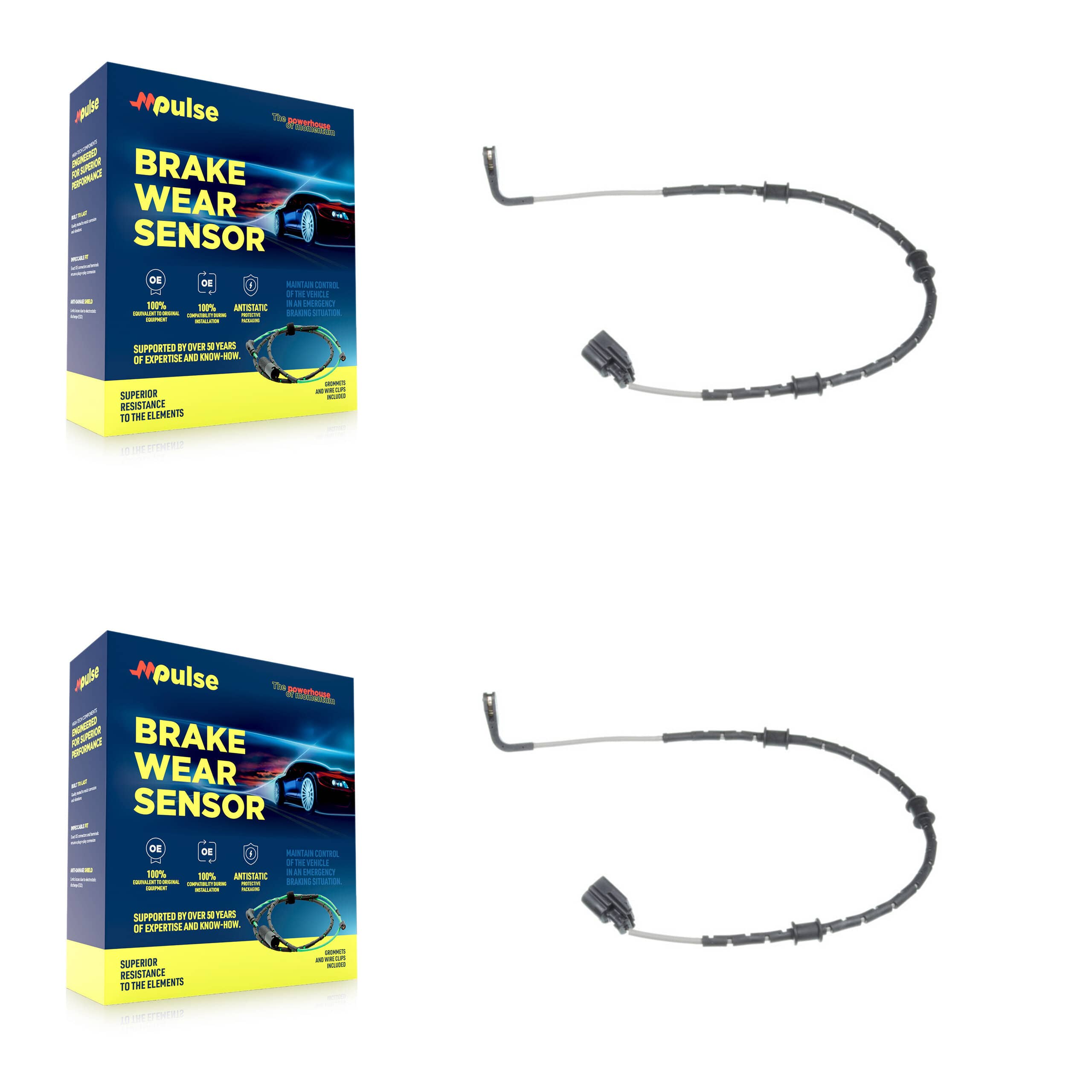 Mpulse - KSE-100019 - Front Disc Brake Pad Wear Sensor Kits