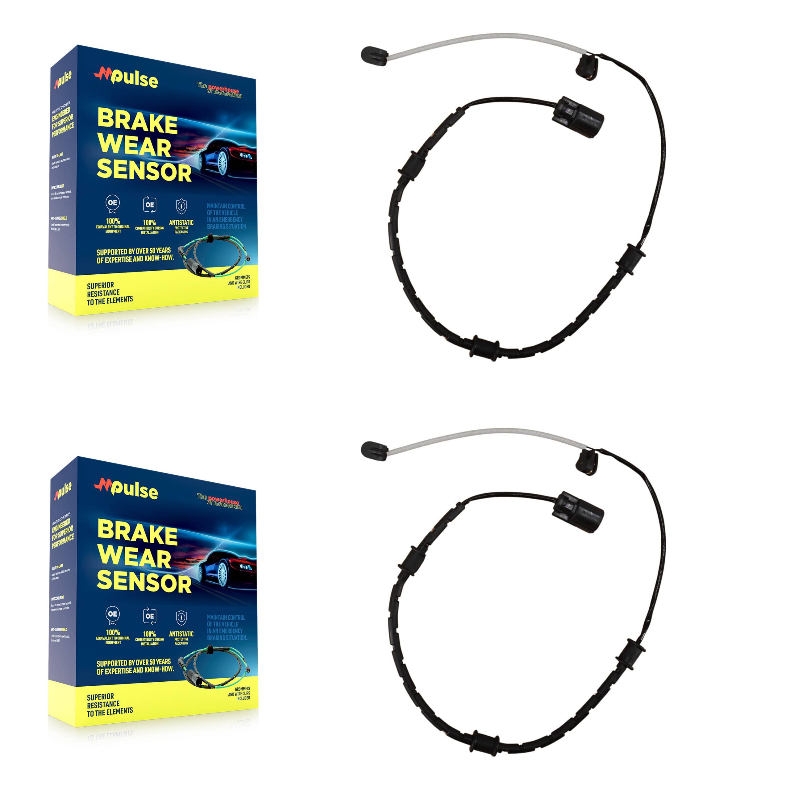 Mpulse - KSE-100022 - Front Disc Brake Pad Wear Sensor Kits