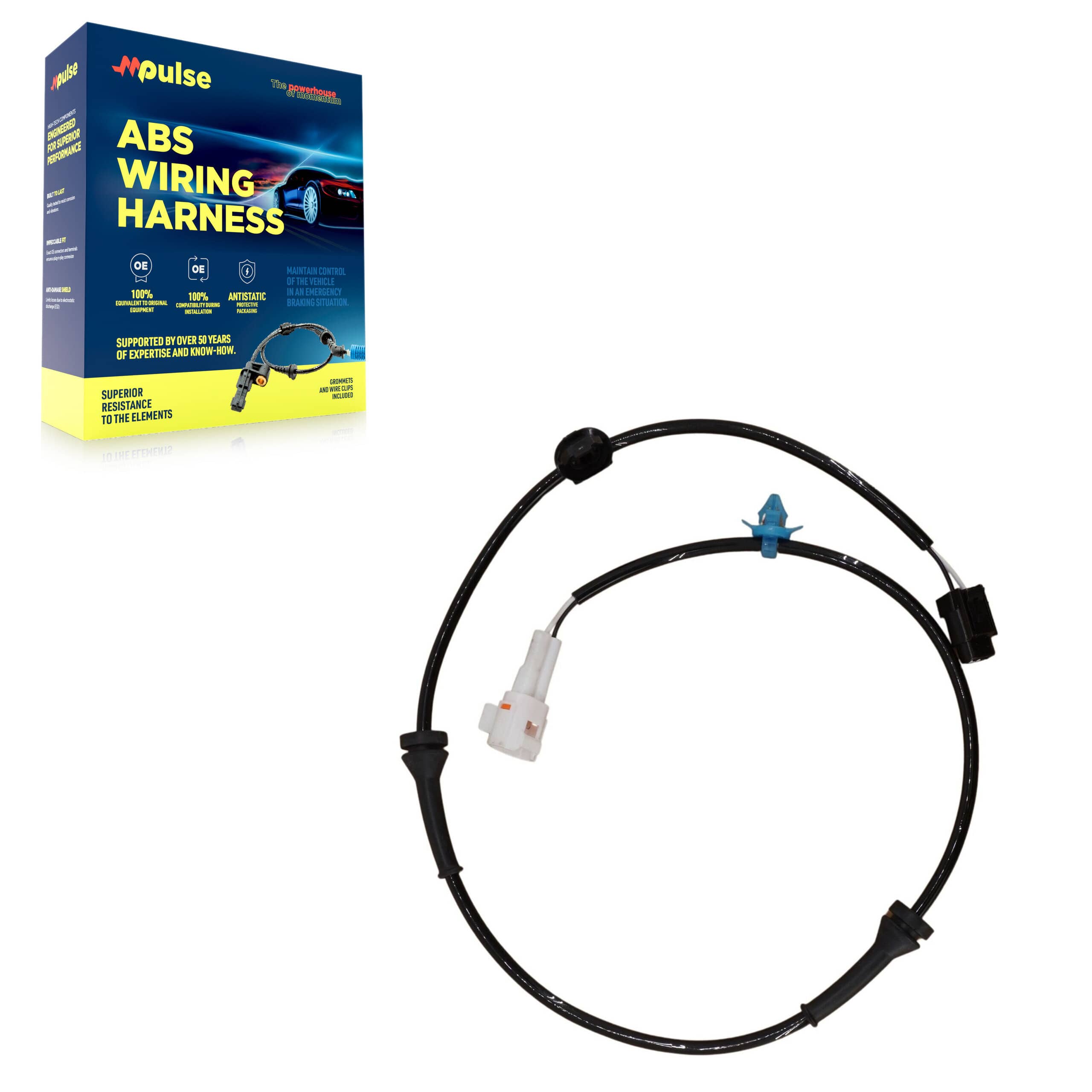 Mpulse - SEN-2ABS0861 - Rear Left ABS Wheel Speed Sensor Wiring Harness