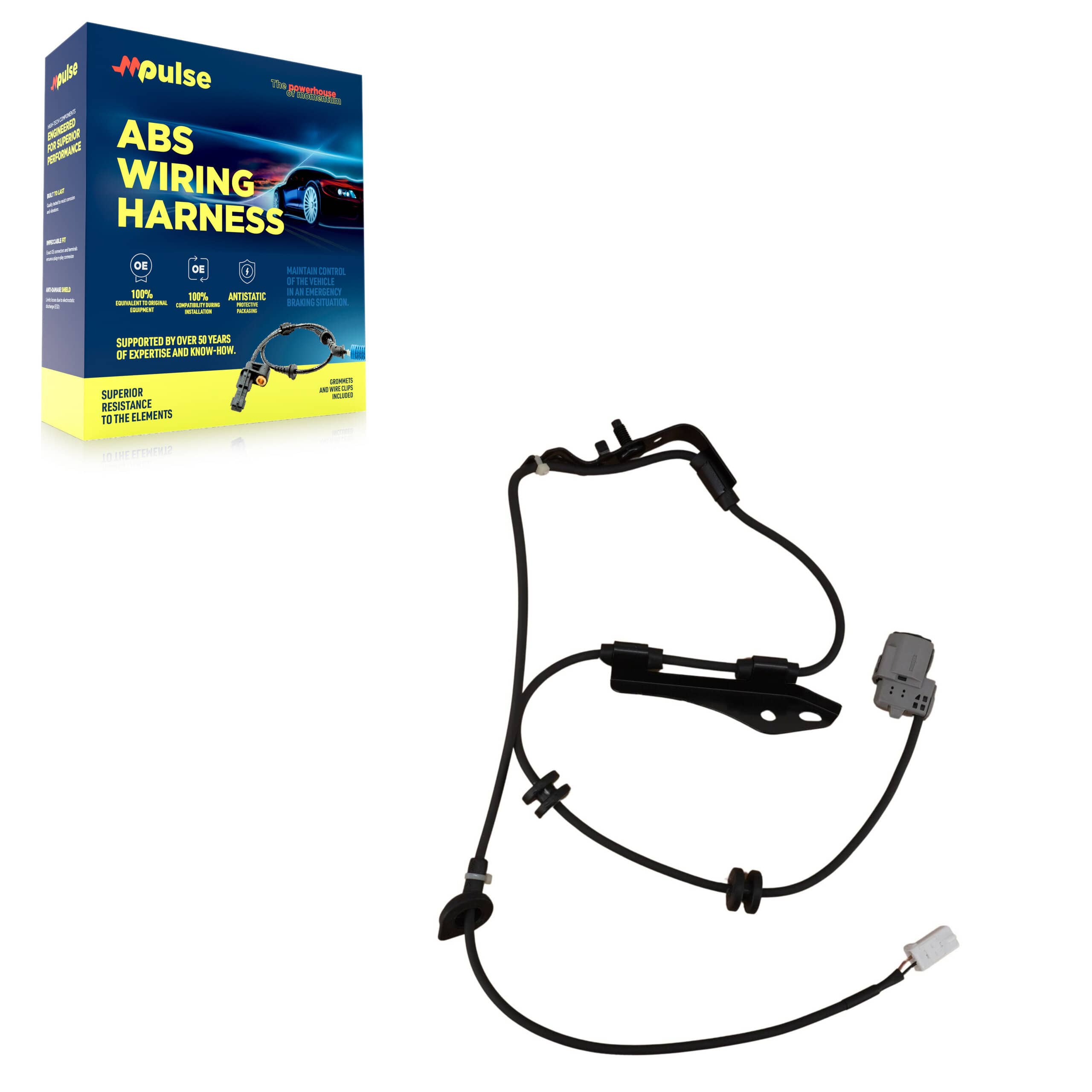 Mpulse - SEN-2ABS2591 - Rear Left ABS Wheel Speed Sensor Wiring Harness