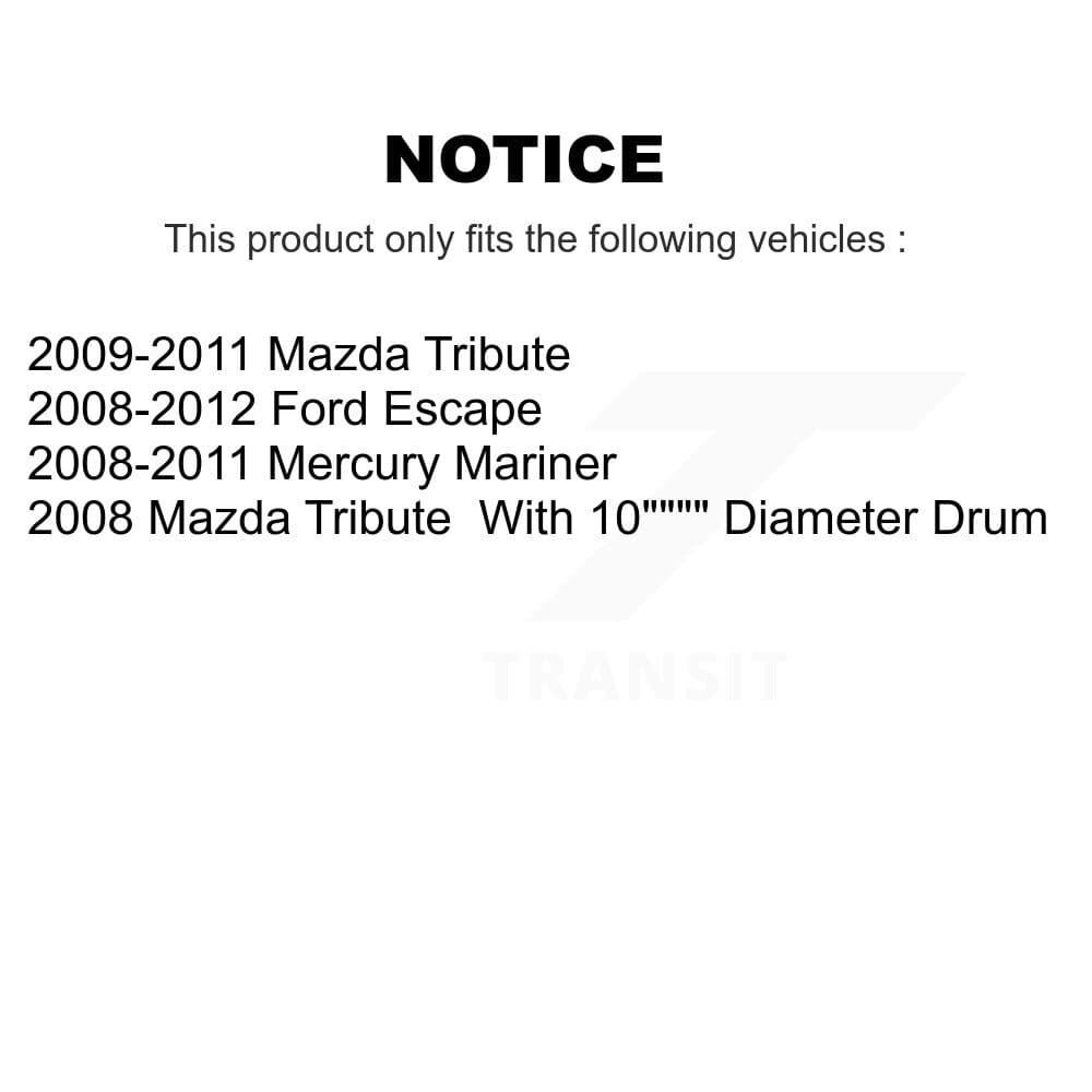 Top Quality - 13-H7355 - Rear Drum Brake Hardware Kit image 6