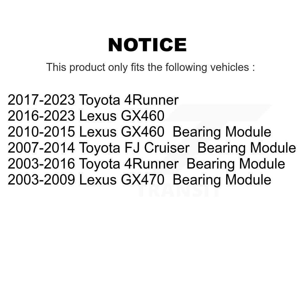 Kugel - 70-512227 - Rear Left Wheel Bearing Assembly image 11