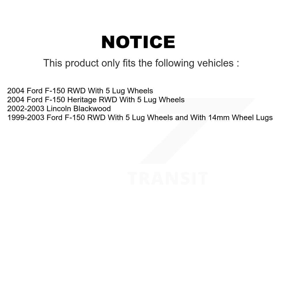 CMX - K8-100033 - Front Disc Brake Rotor and Hub Assembly Kits image 13