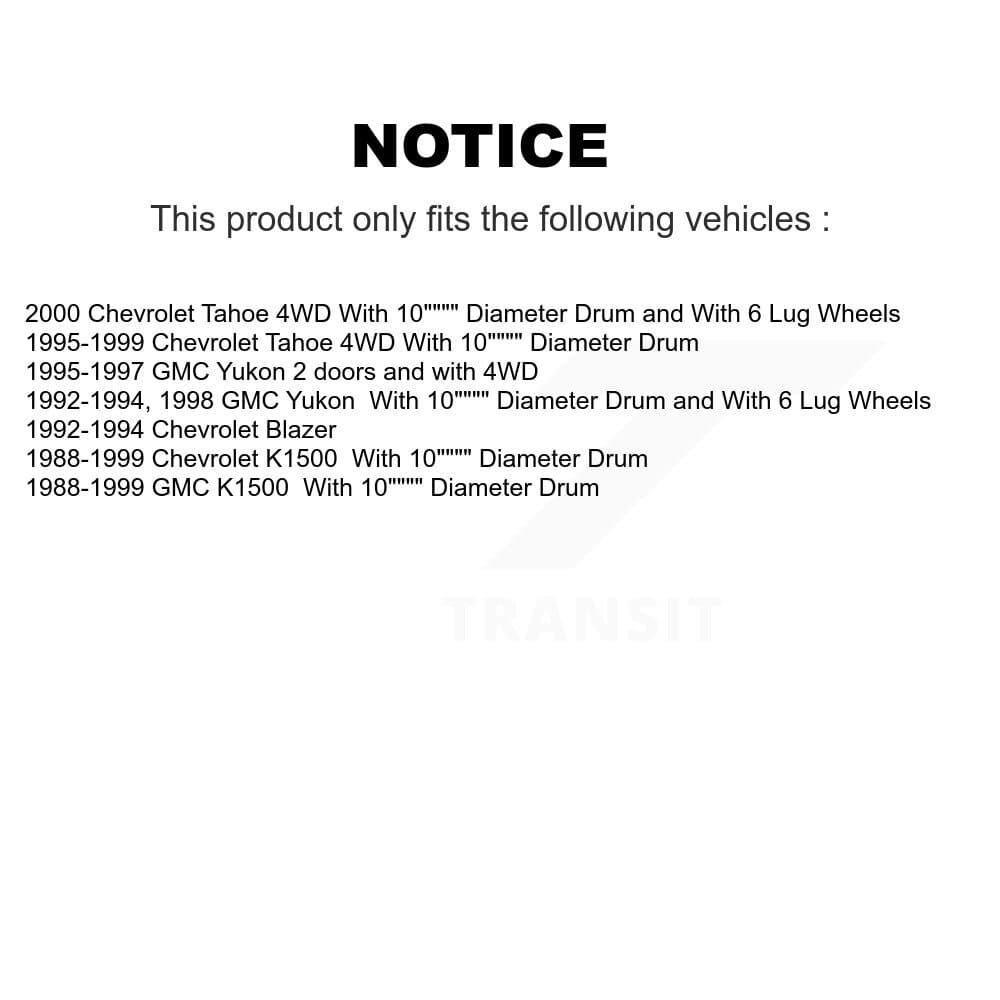 CMX - K8-101846 - Rear Brake Drum Kits image 8