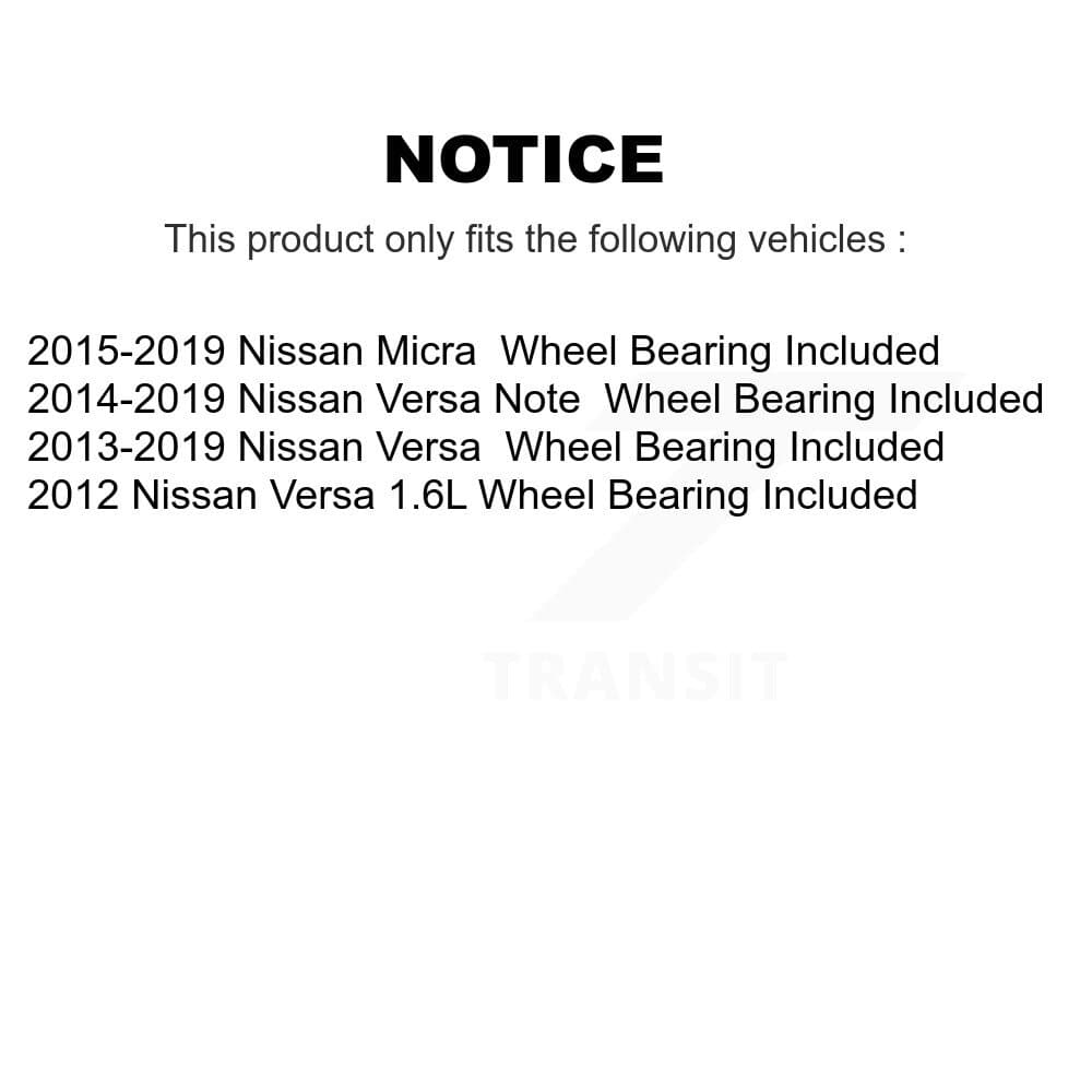 TRANST - K8-102741 - Rear Drum Brake and Hub Assembly Kits image 8