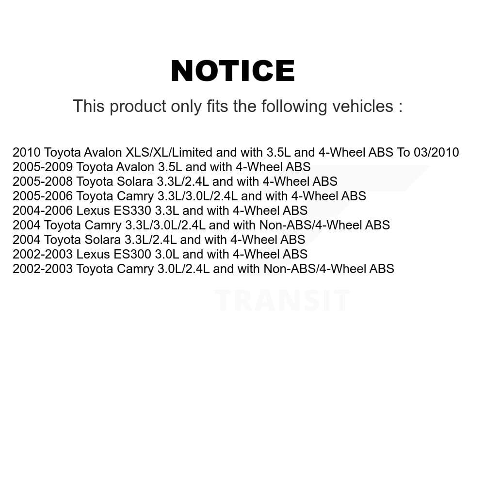 Mpulse - SEN-2ABS0955 - Rear Right ABS Wheel Speed Sensor Wiring Harness image 2