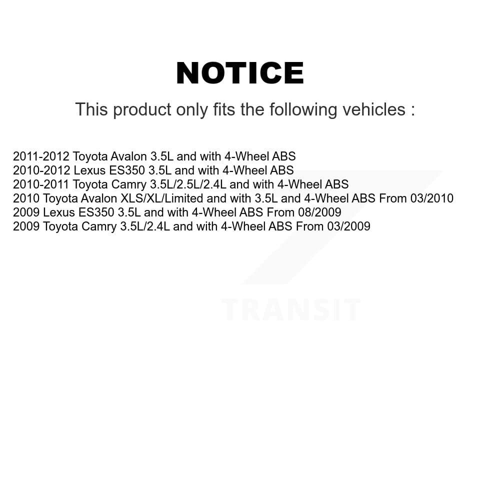 Mpulse - SEN-2ABS2492 - Rear Right ABS Wheel Speed Sensor Wiring Harness image 2