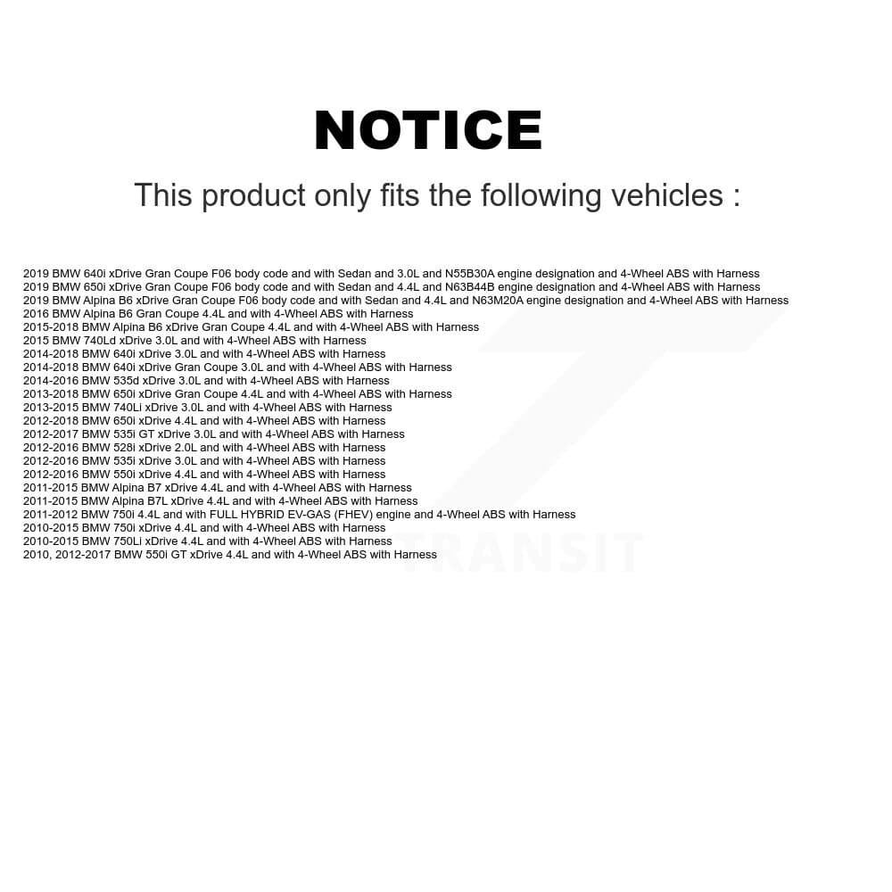 Mpulse - SEN-2ABS2540 - Front ABS Wheel Speed Sensor image 2