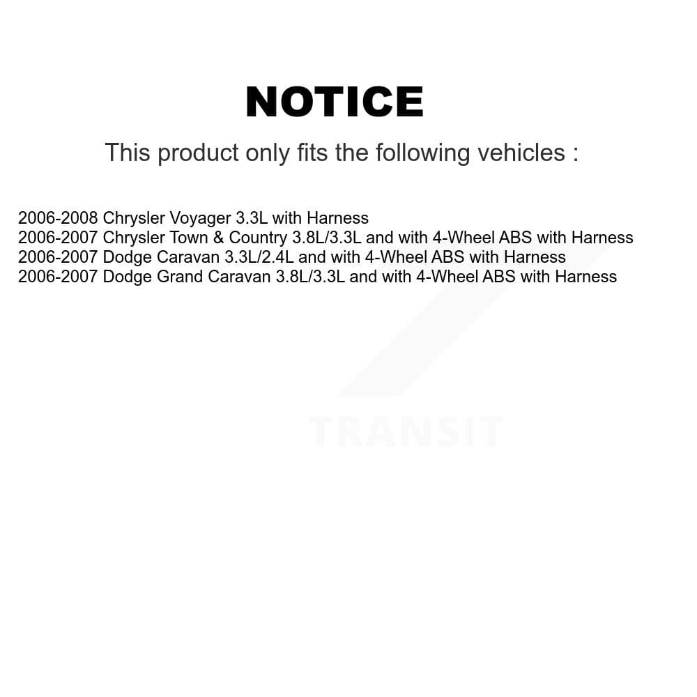 Mpulse - SEN-2ABS2901 - Front Left ABS Wheel Speed Sensor image 2