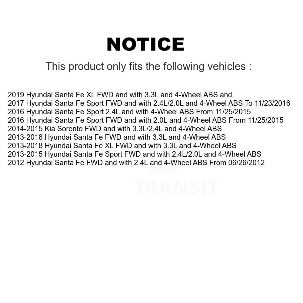 Mpulse - SEN-2ABS2972 - Rear Left ABS Wheel Speed Sensor Wiring Harness image 2