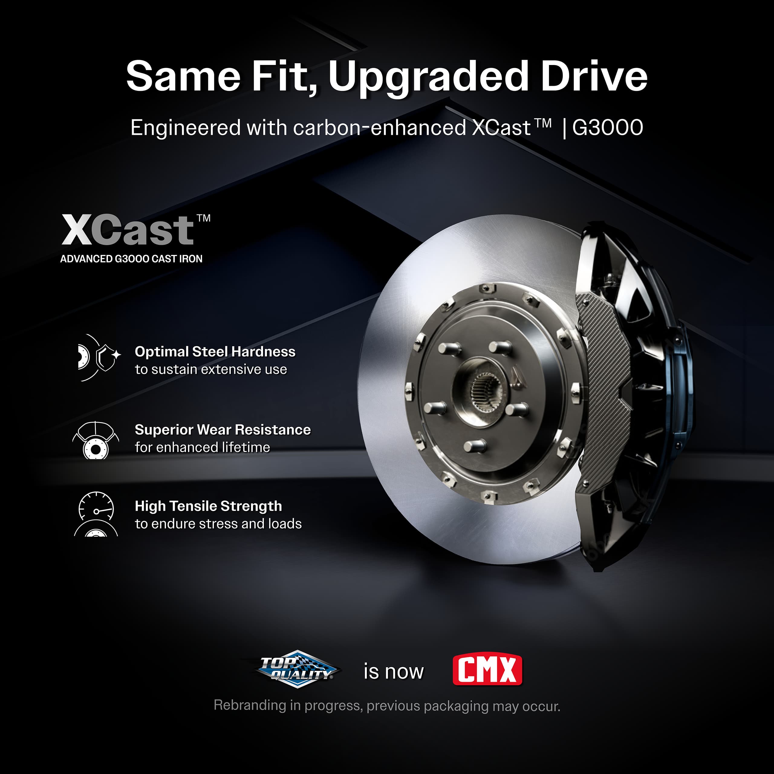 CMX - 8-56757 - Front Disc Brake Rotor and Hub Assembly image 7