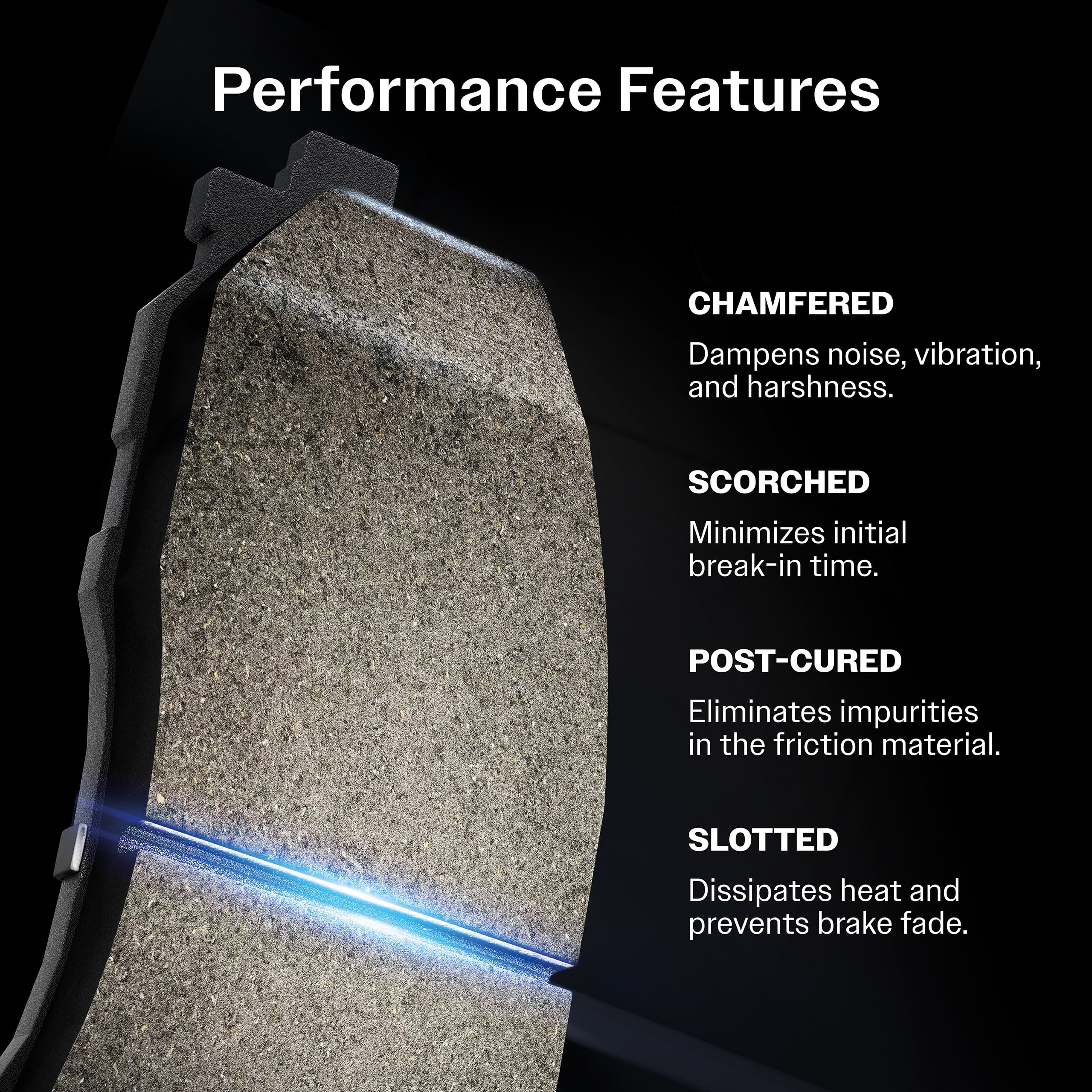 TEC - TEC-2065 - Front Disc Brake Pad image 9