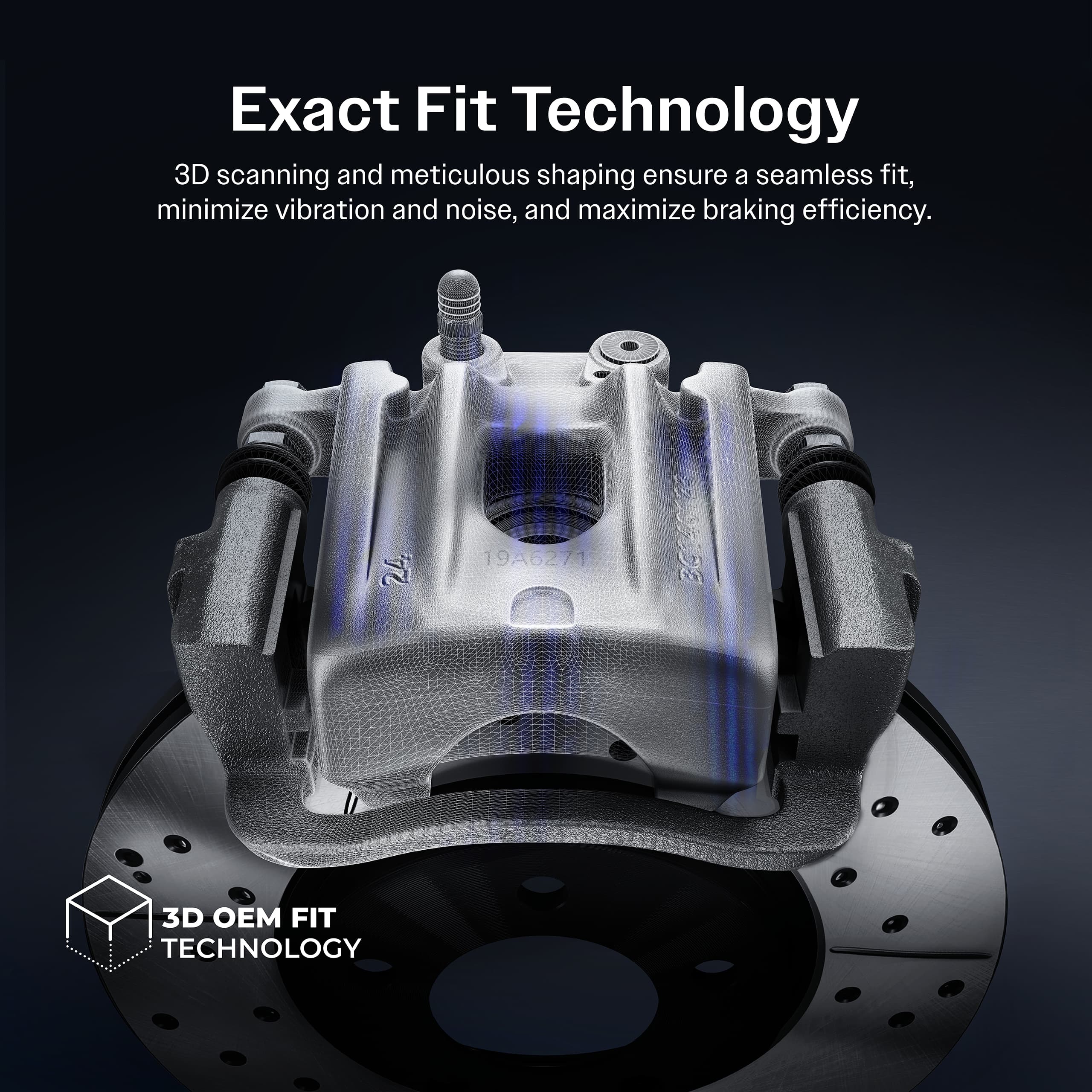 CMX - SLC-18B5544 - Rear Left Disc Brake Caliper image 7