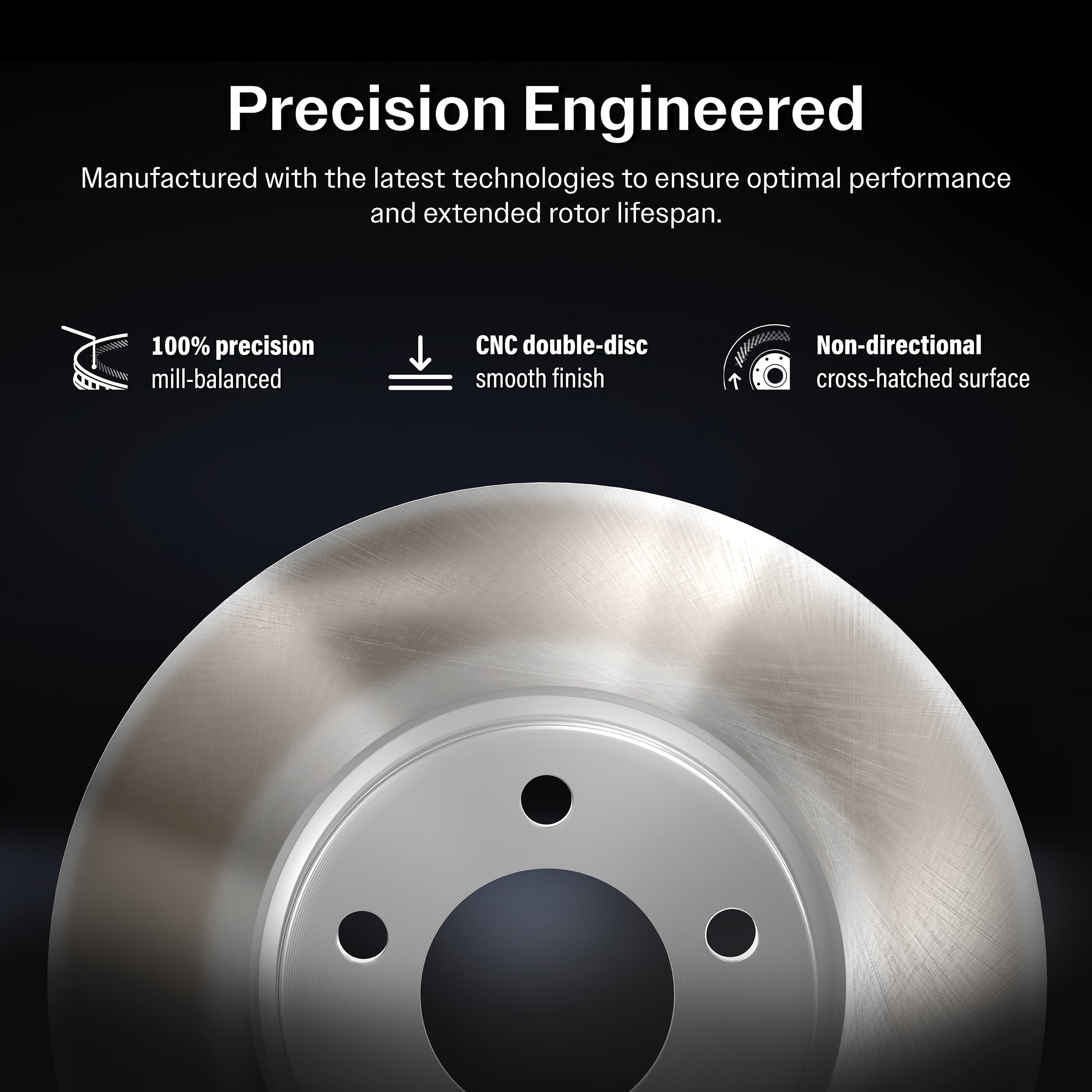 Genius - GCR-580769 - Rear Disc Brake Rotor image 5