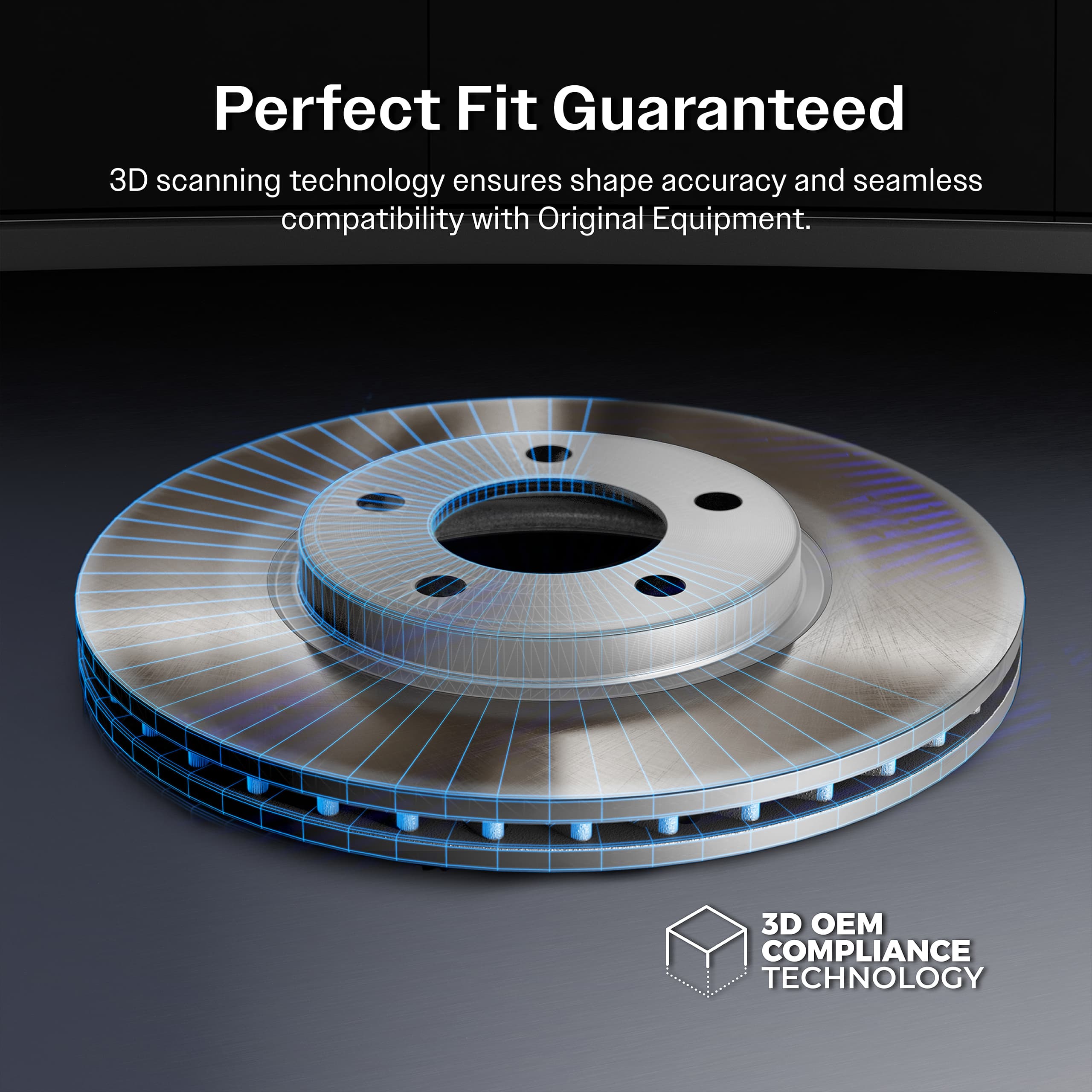 Genius - GCR-580769 - Rear Disc Brake Rotor image 3