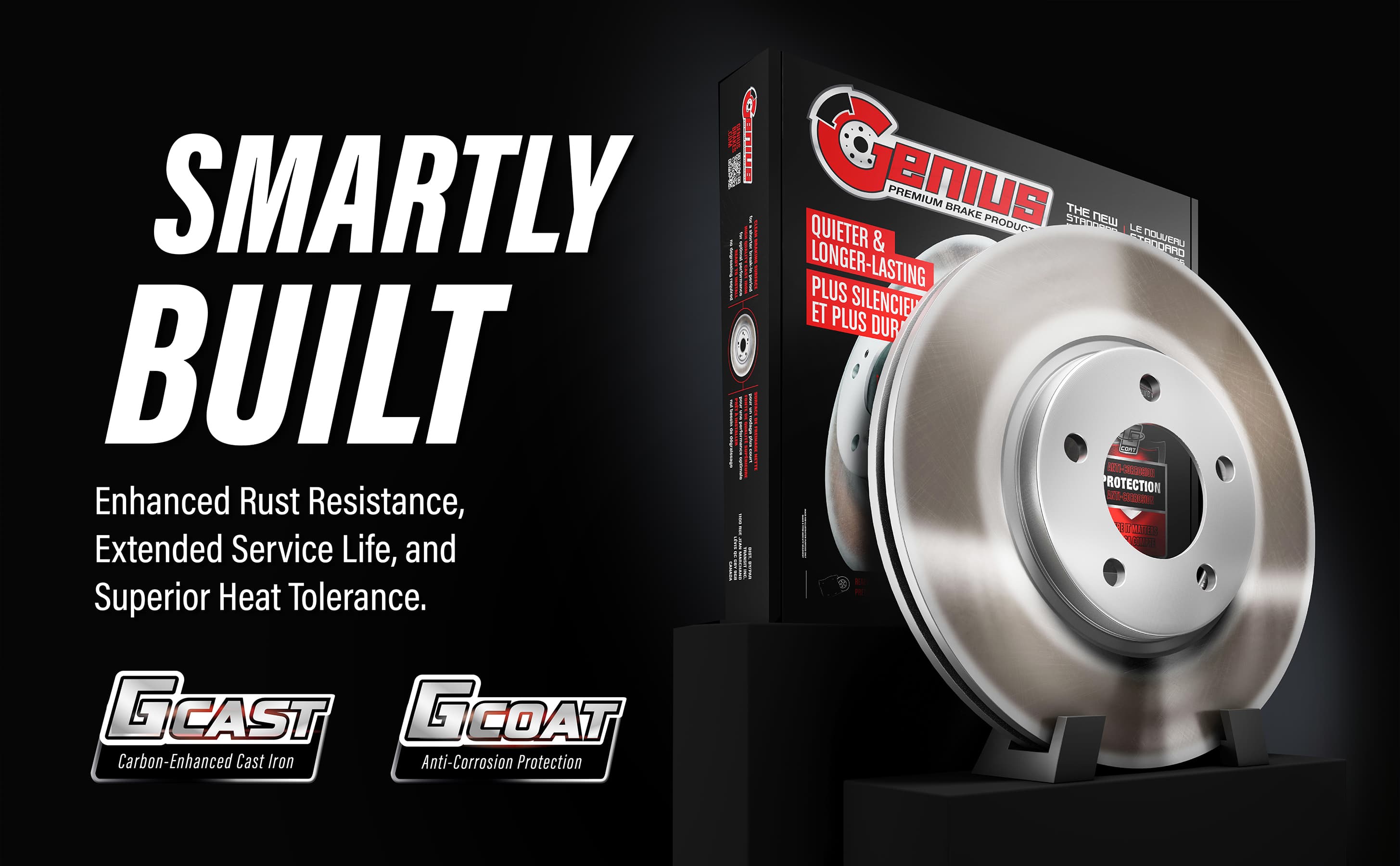 Genius - GCR-580769 - Rear Disc Brake Rotor image 13