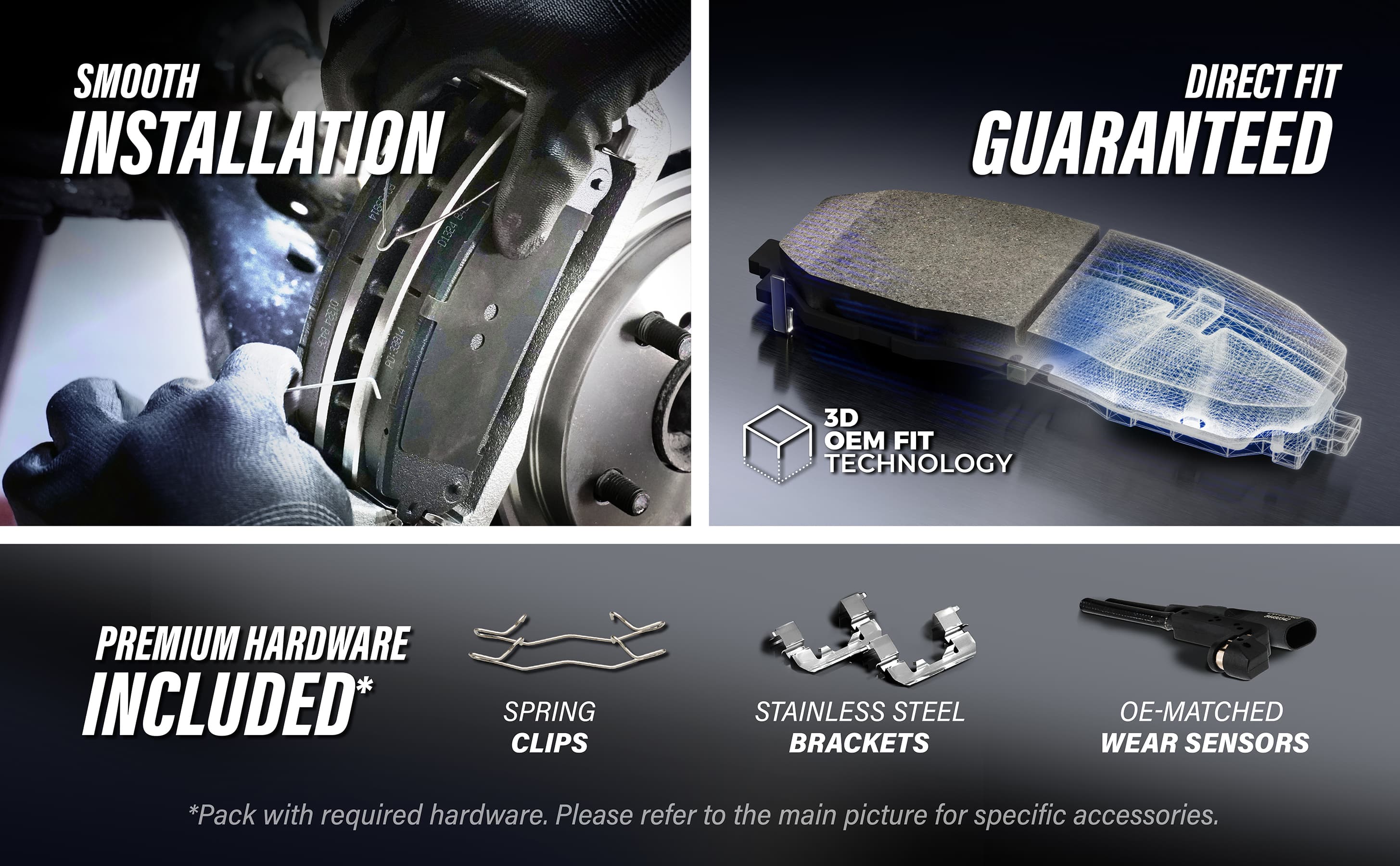 TEC - TEC-2065 - Front Disc Brake Pad image 11