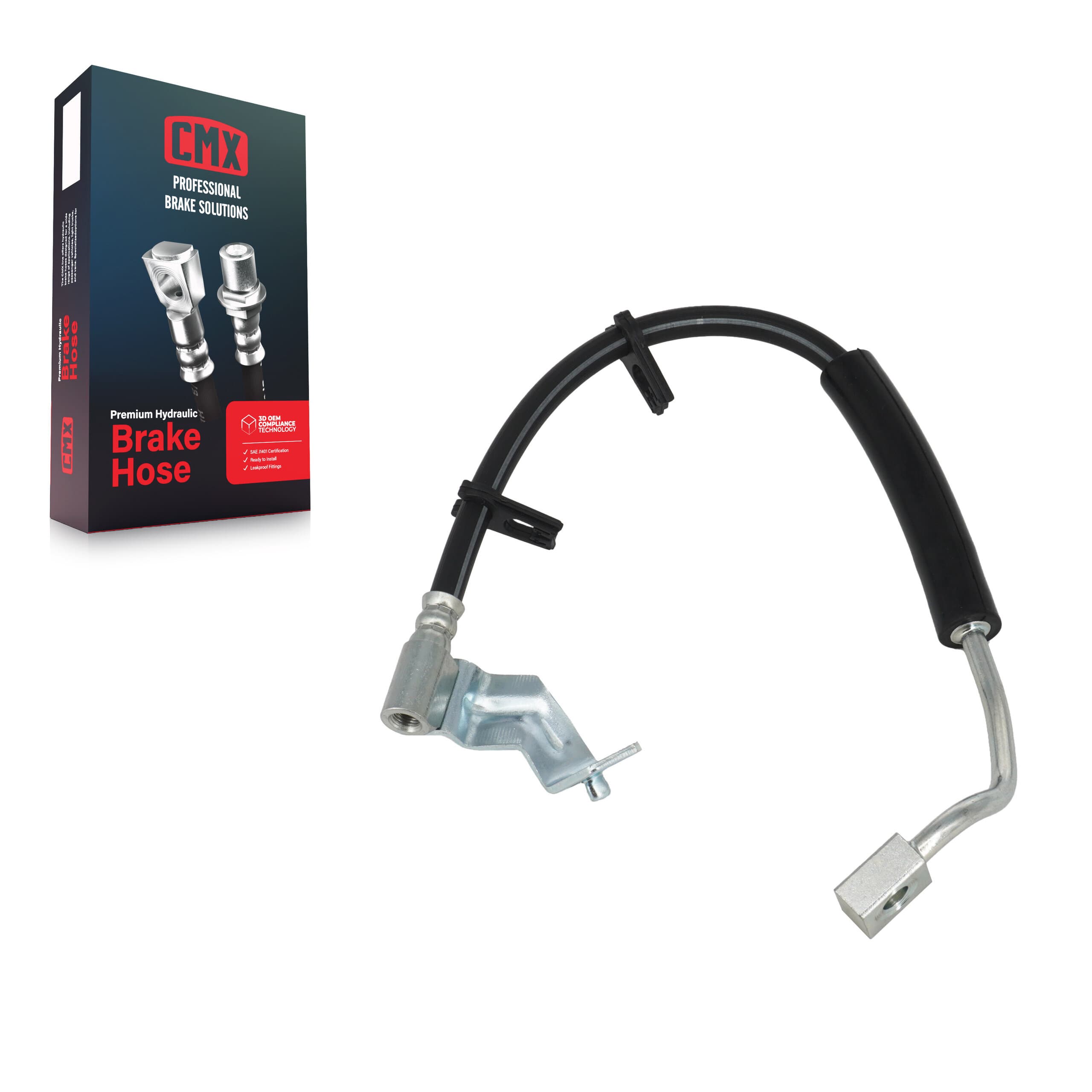 CMX - 12-H381365 - Front Left Brake Hydraulic Hose image 1