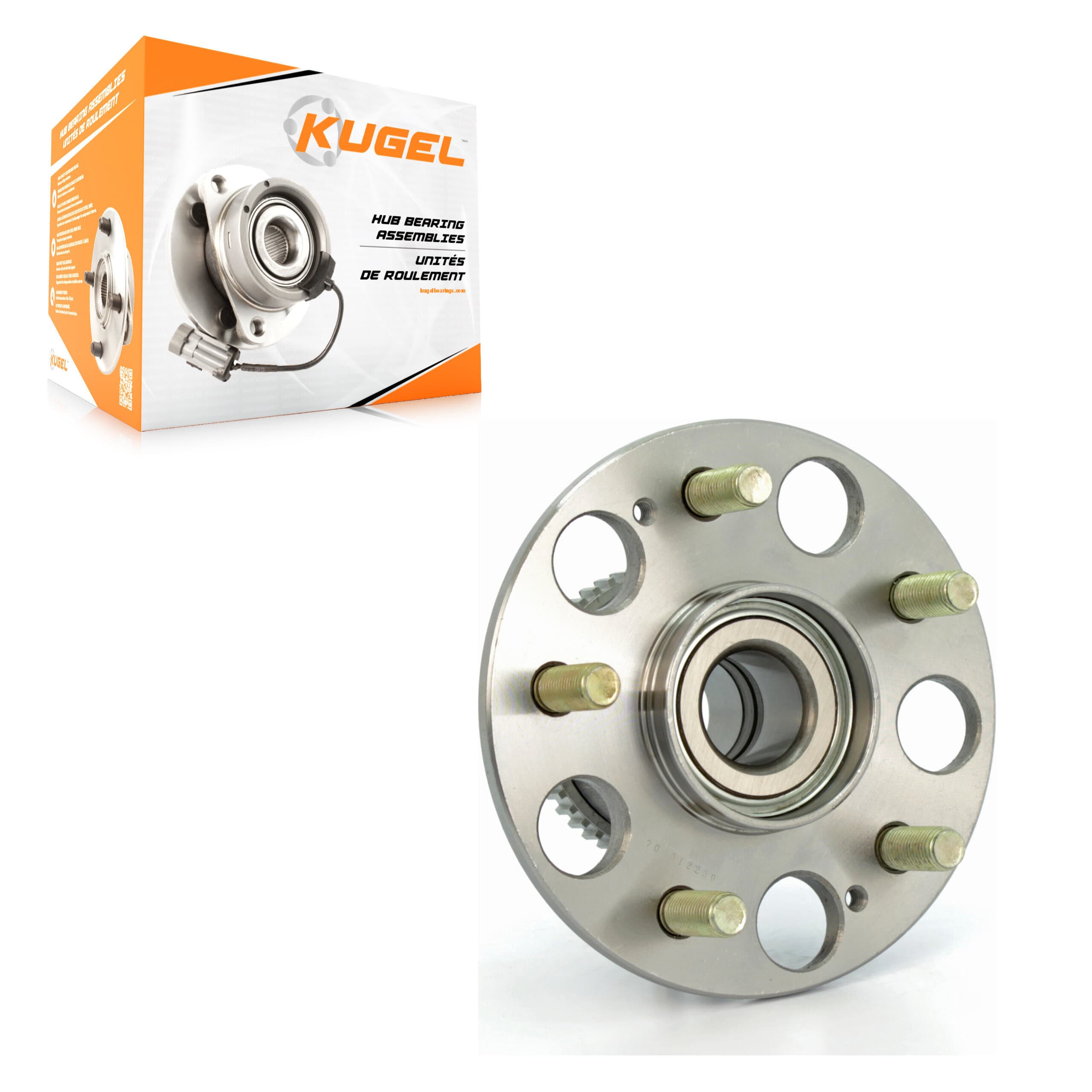 Kugel - 70-512259 - Rear Wheel Bearing and Hub Assembly image 1