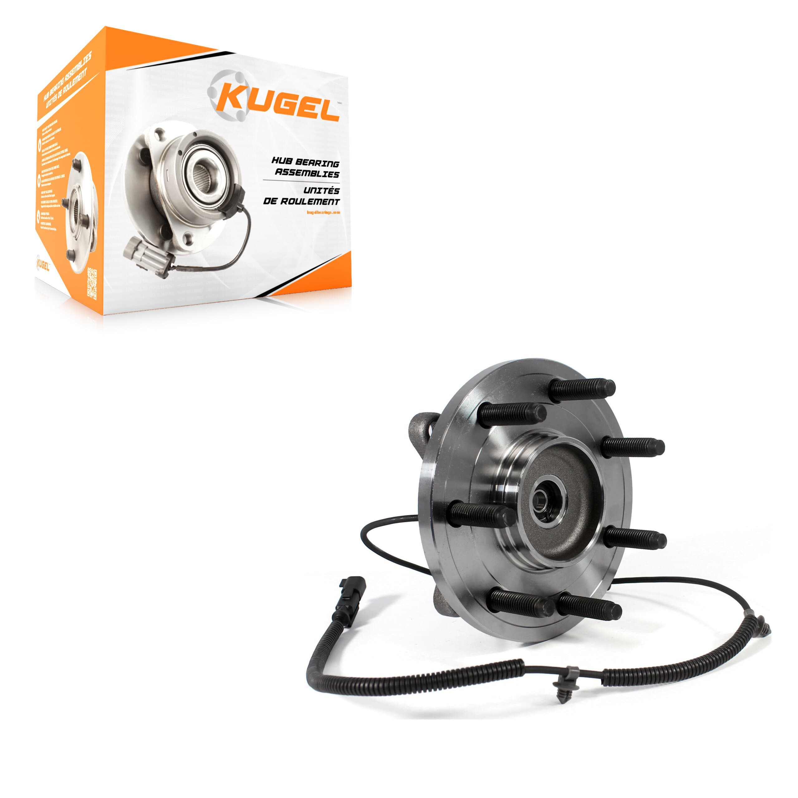 Kugel - 70-513326 - Front Wheel Bearing and Hub Assembly image 1
