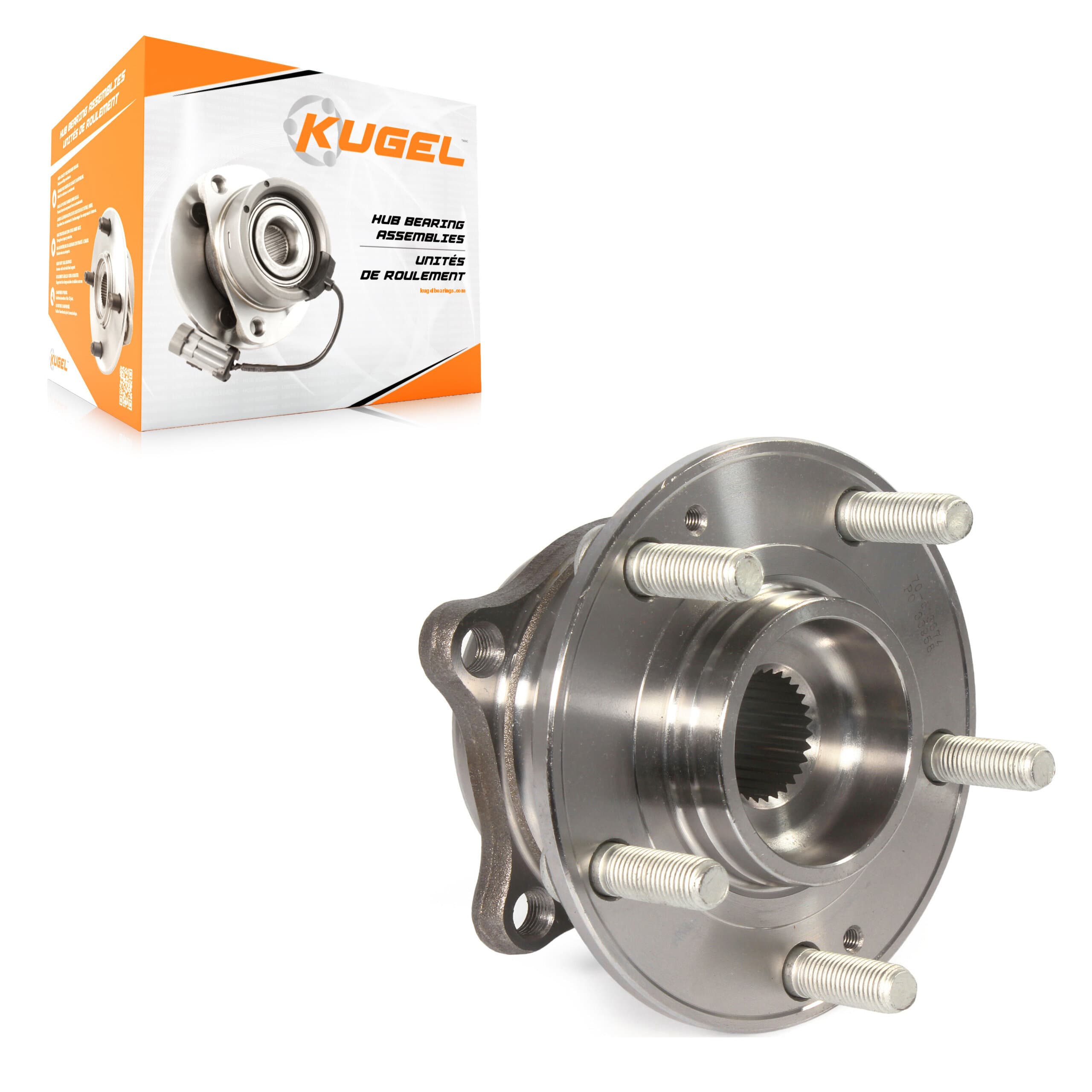 Kugel - 70-513374 - Front Wheel Bearing and Hub Assembly image 1