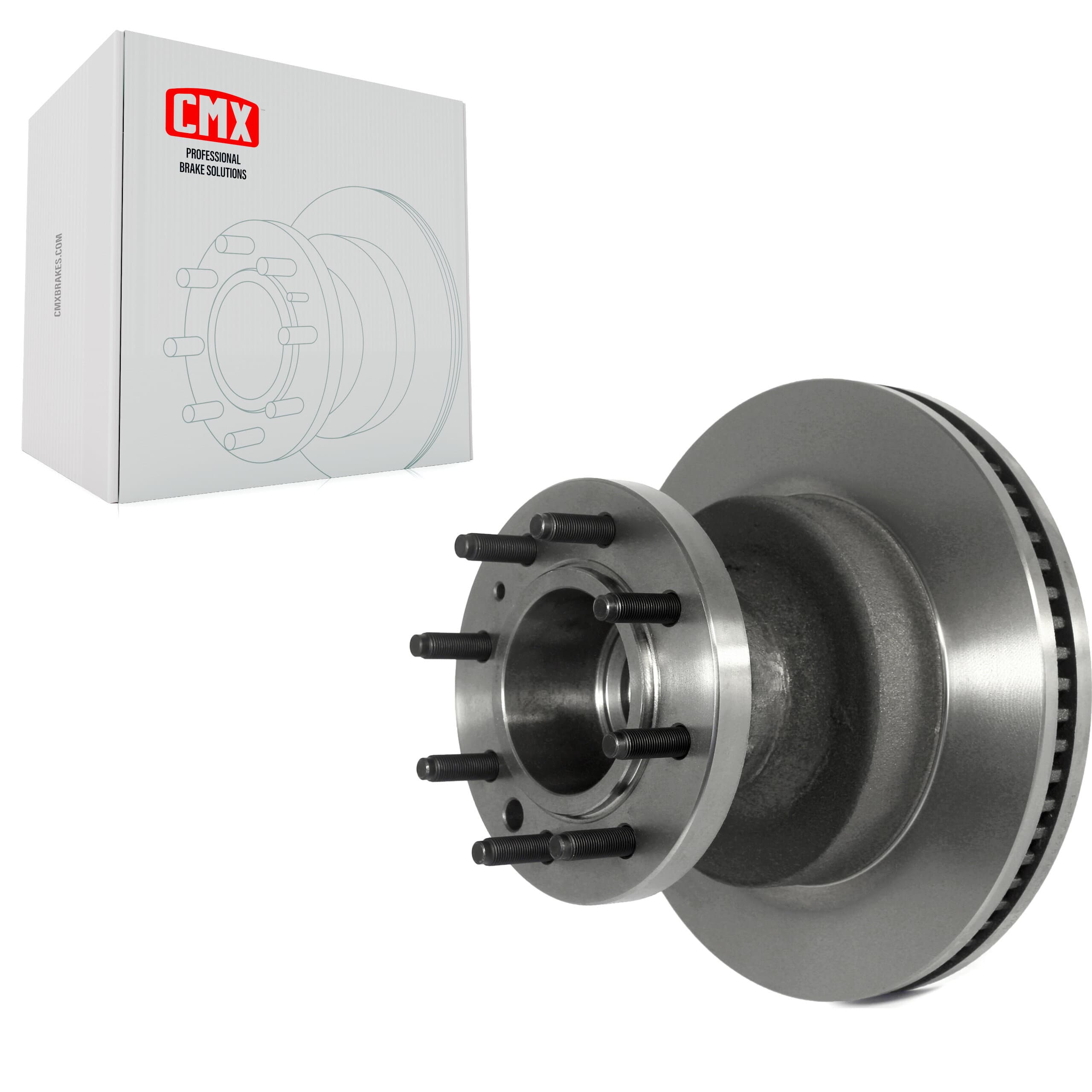CMX - 8-680626 - Front Disc Brake Rotor and Hub Assembly image 1