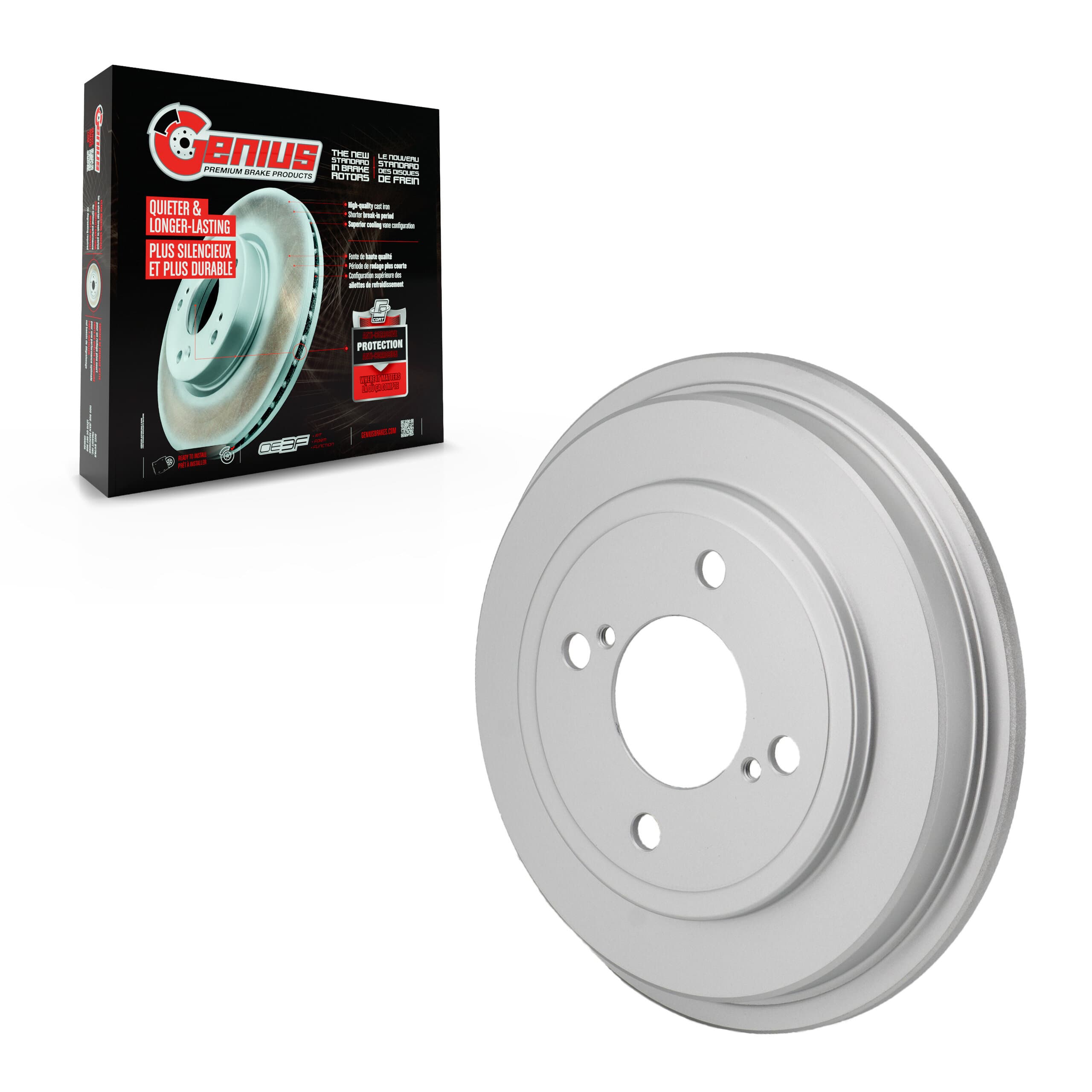 Genius - GCR-97868 - Rear Brake Drum image 1
