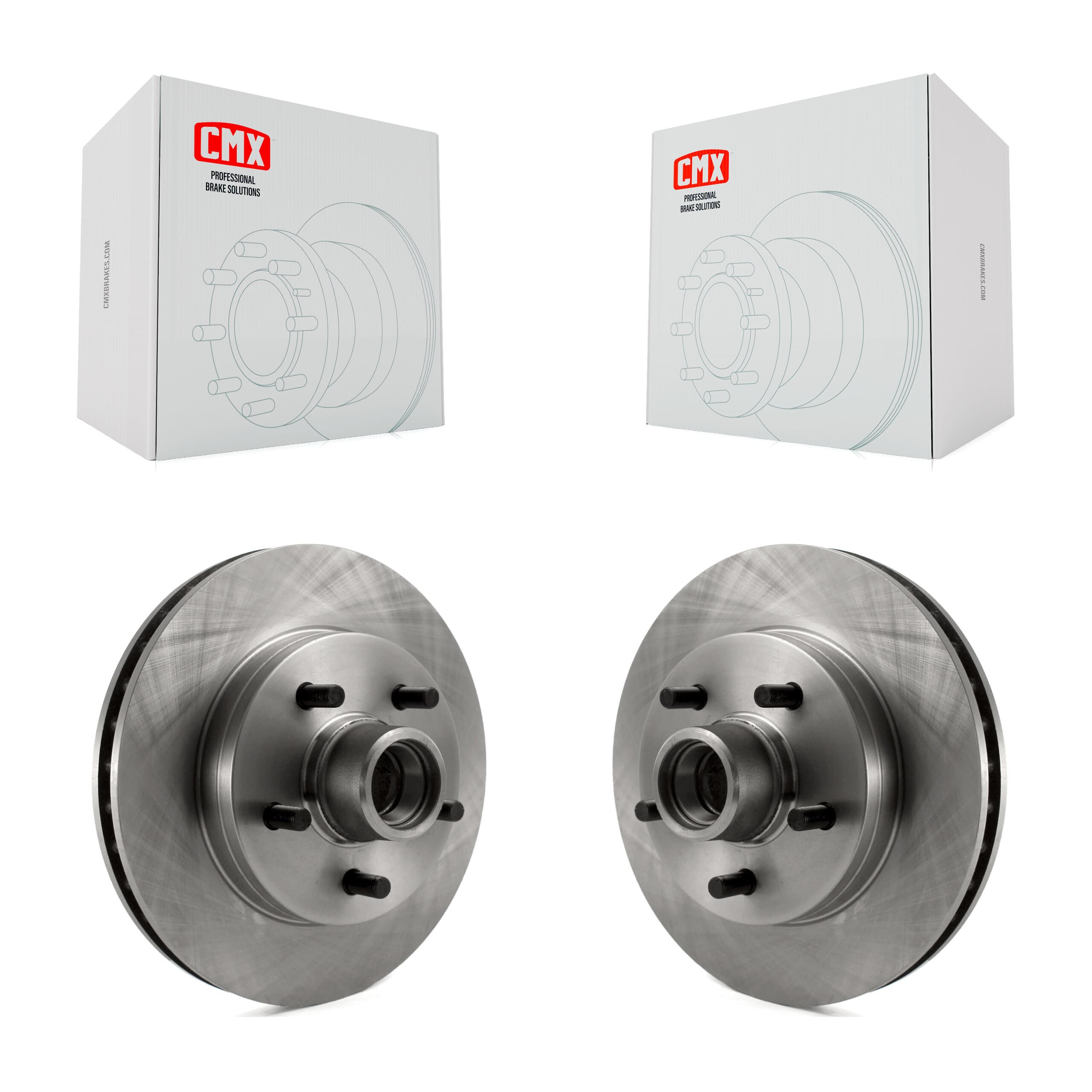 CMX - K8-100006 - Front Disc Brake Rotor and Hub Assembly Kits image 1