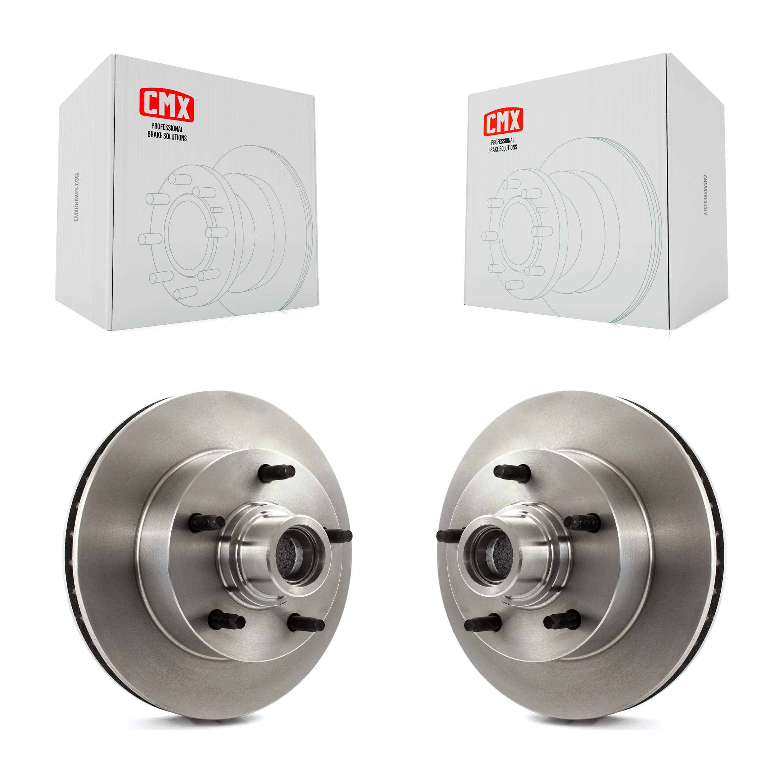 CMX - K8-100014 - Front Disc Brake Rotor and Hub Assembly Kits image 1