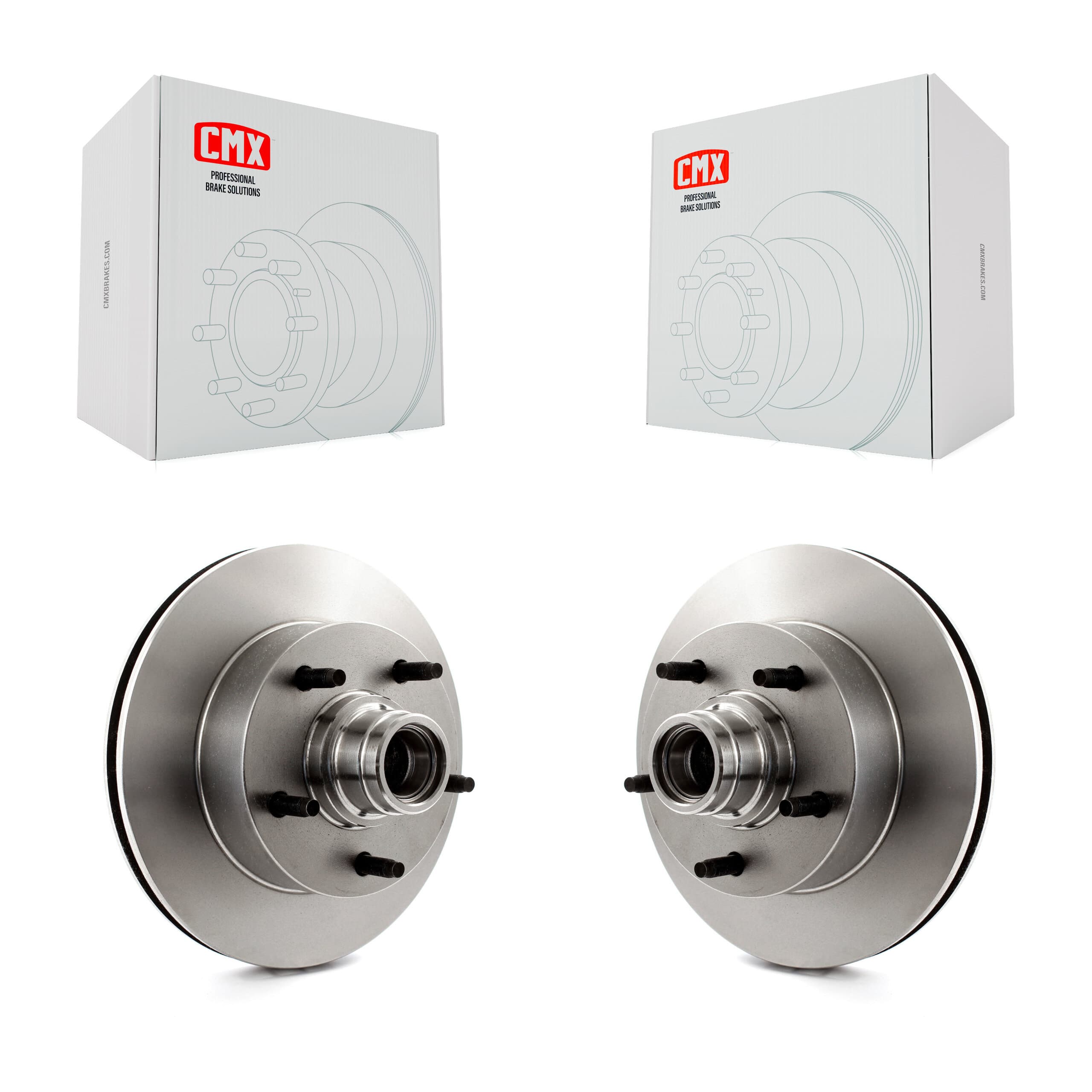 CMX - K8-100019 - Front Disc Brake Rotor and Hub Assembly Kits image 1