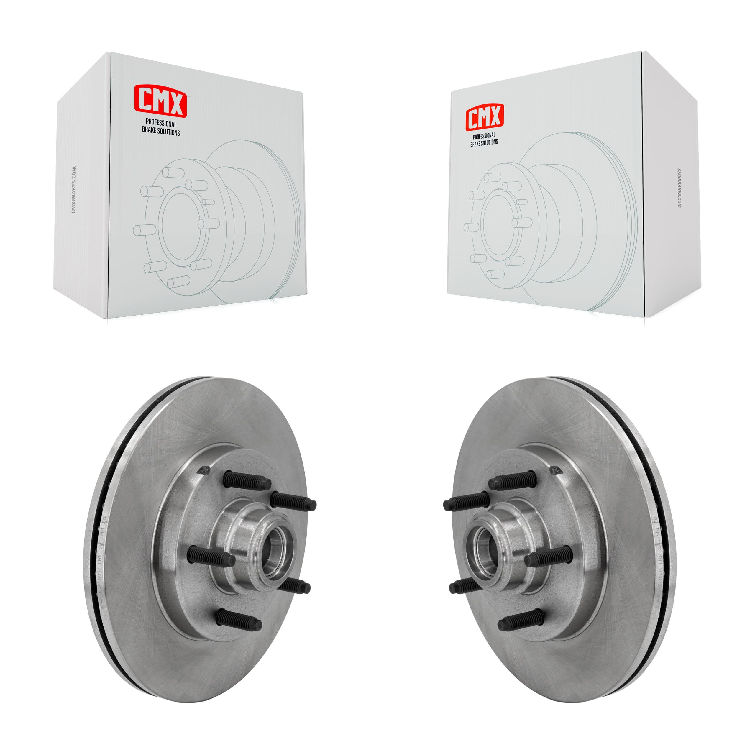 CMX - K8-100033 - Front Disc Brake Rotor and Hub Assembly Kits image 1