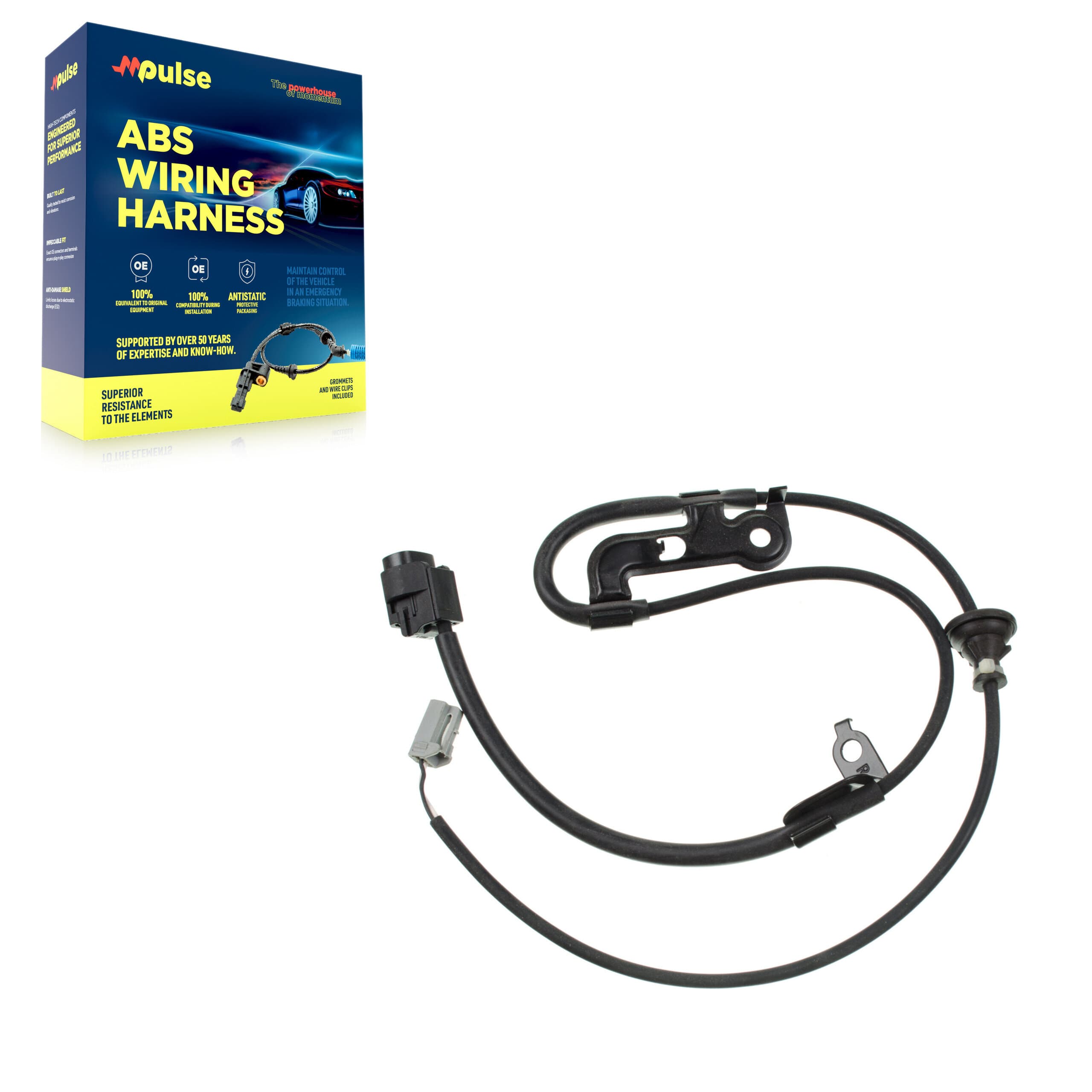 Mpulse - SEN-2ABS0955 - Rear Right ABS Wheel Speed Sensor Wiring Harness image 1