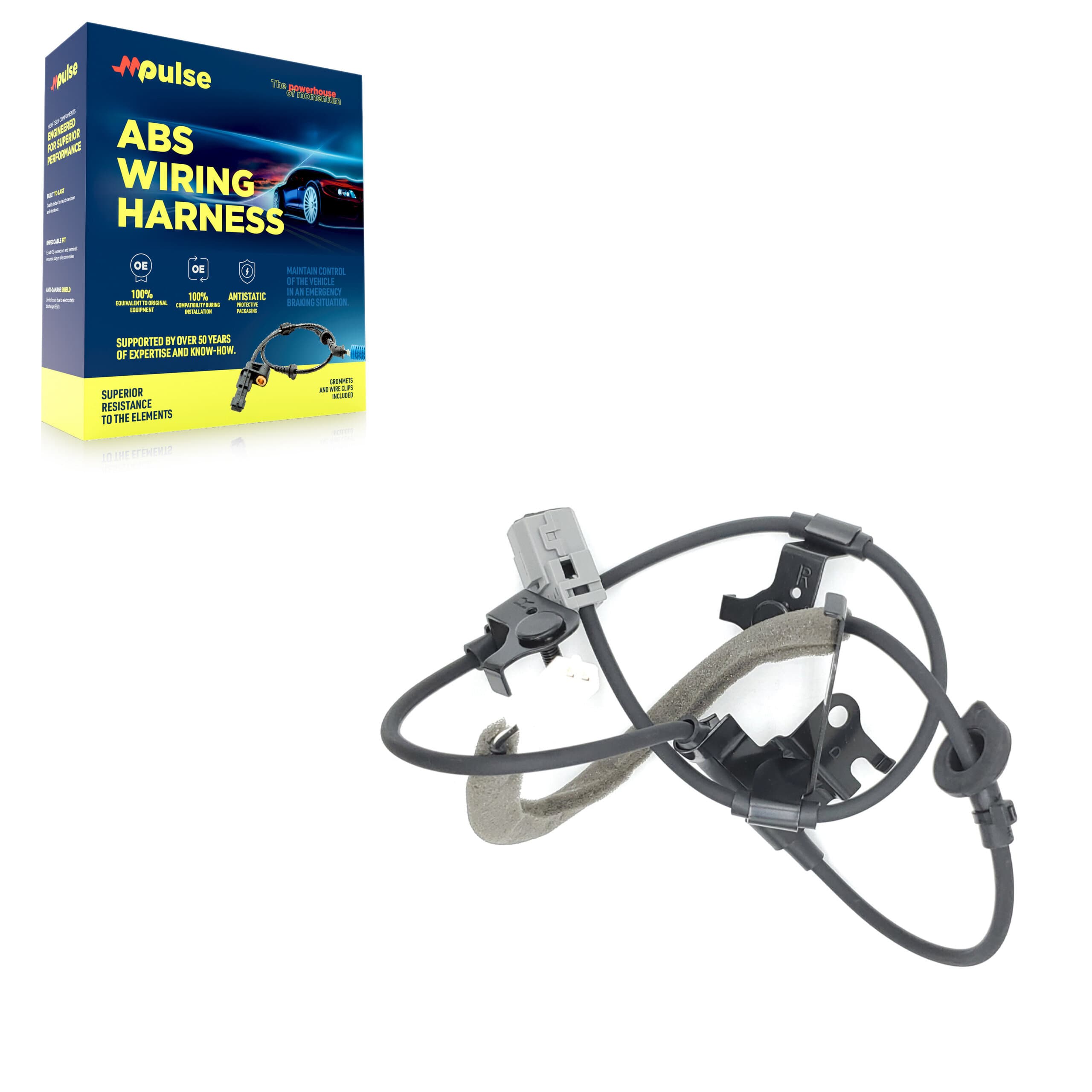 Mpulse - SEN-2ABS2440 - Rear Right ABS Wheel Speed Sensor Wiring Harness image 1
