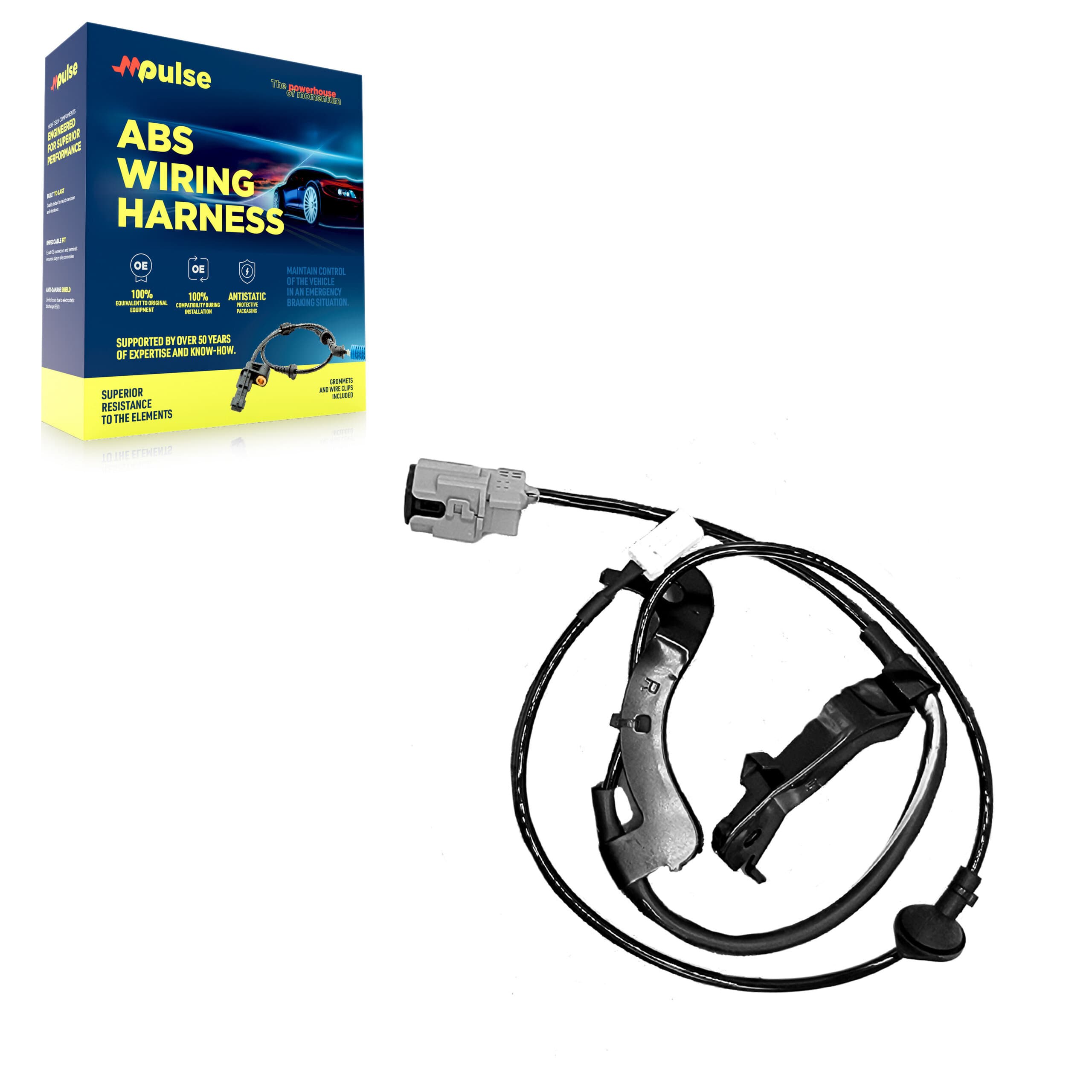 Mpulse - SEN-2ABS2511 - Rear Right ABS Wheel Speed Sensor Wiring Harness image 1