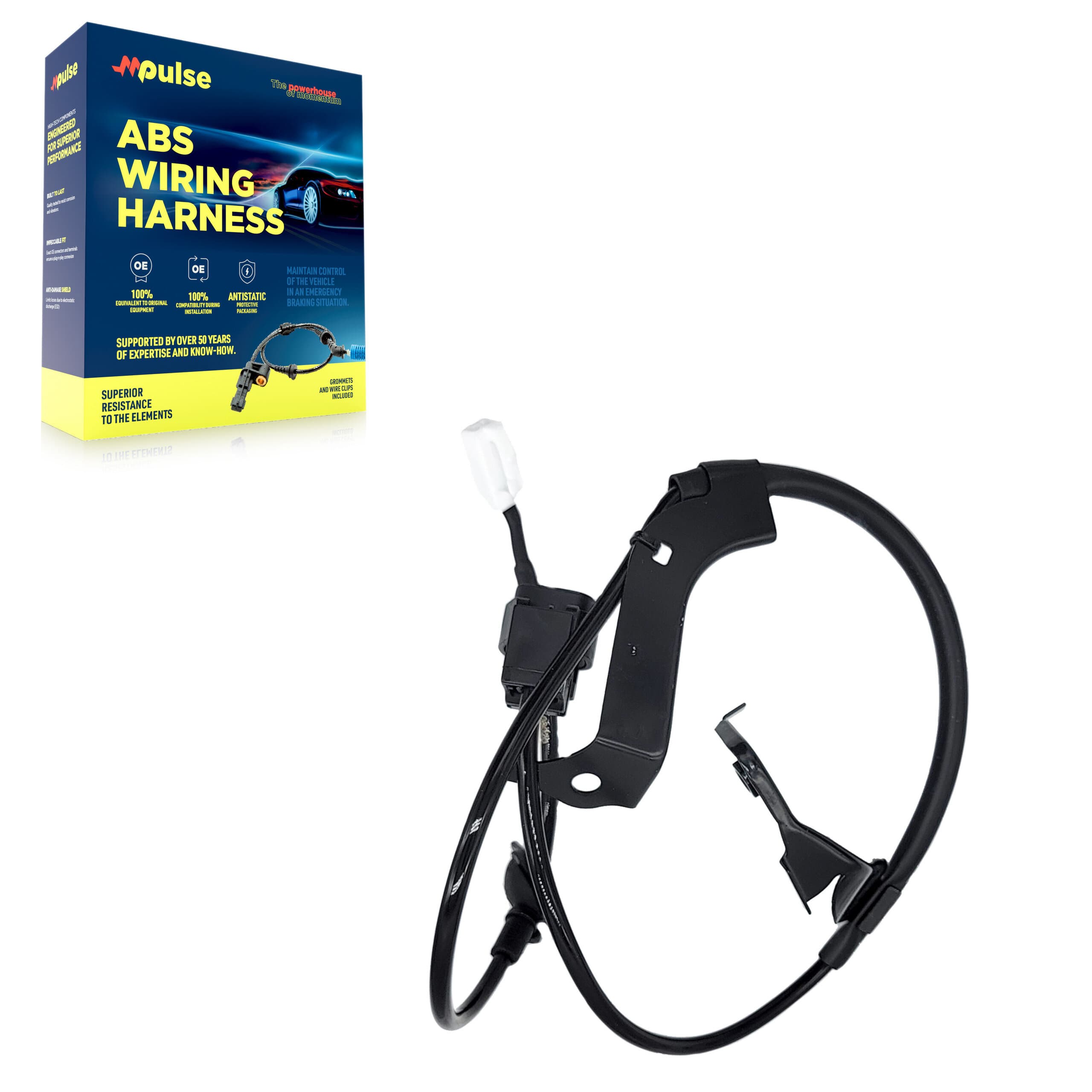 Mpulse - SEN-2ABS4840 - Rear Left ABS Wheel Speed Sensor Wiring Harness image 1