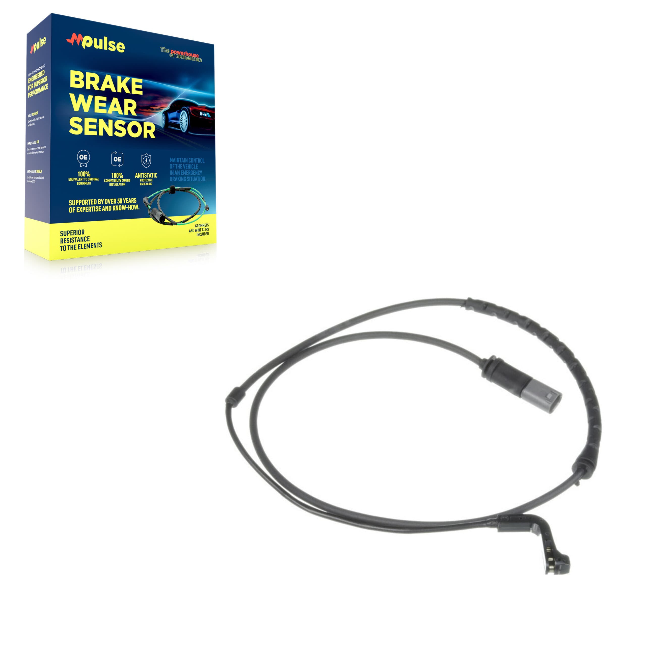 Mpulse - SEN-2BWS0202 - Rear Disc Brake Pad Wear Sensor image 1