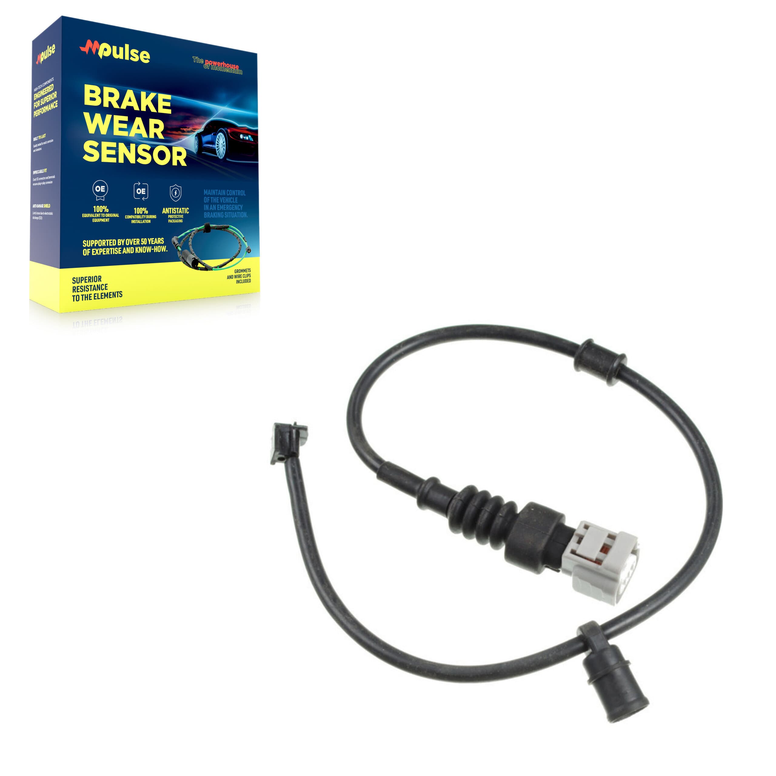 Mpulse - SEN-2BWS0392 - Front Disc Brake Pad Wear Sensor image 1