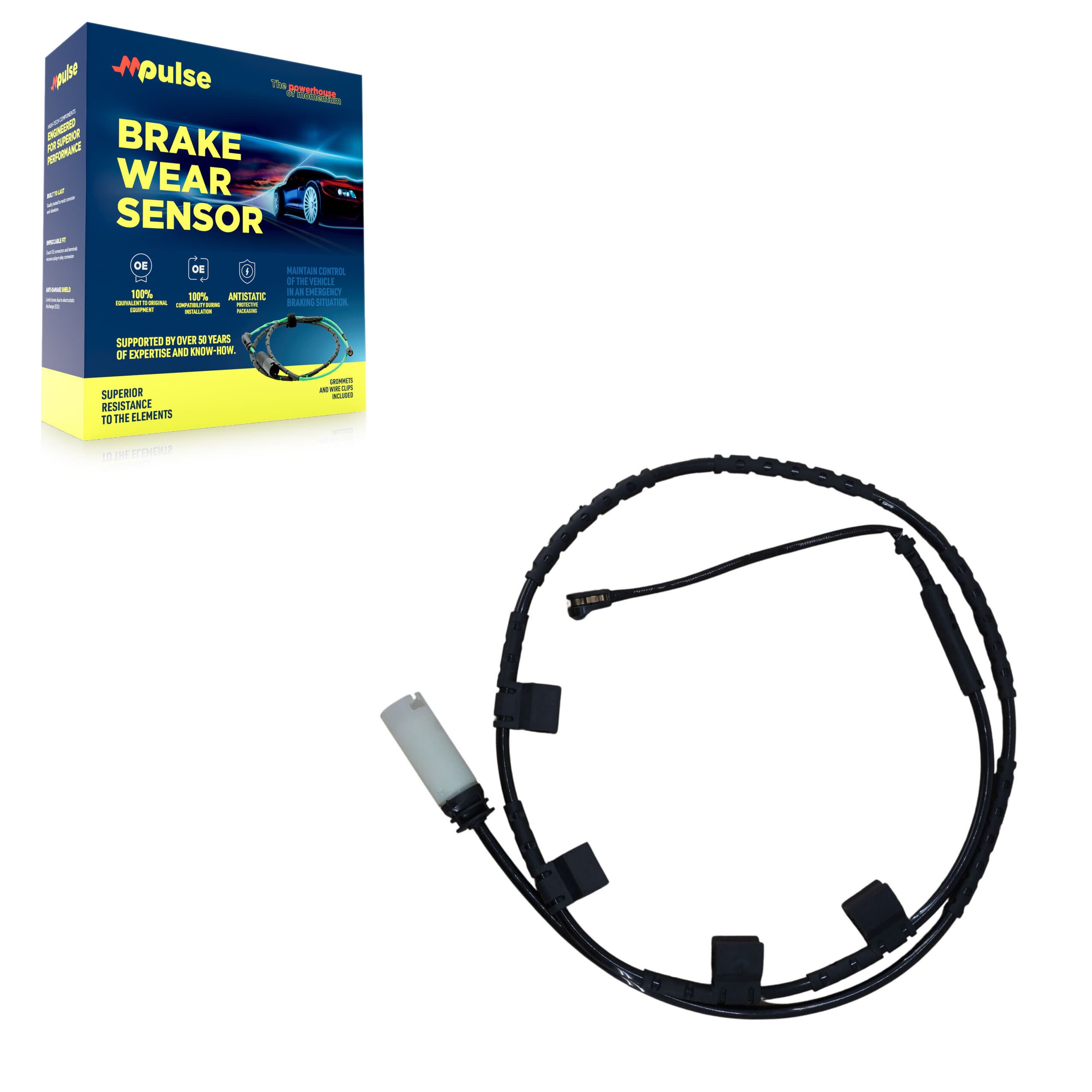 Mpulse - SEN-2BWS0423 - Rear Disc Brake Pad Wear Sensor image 1