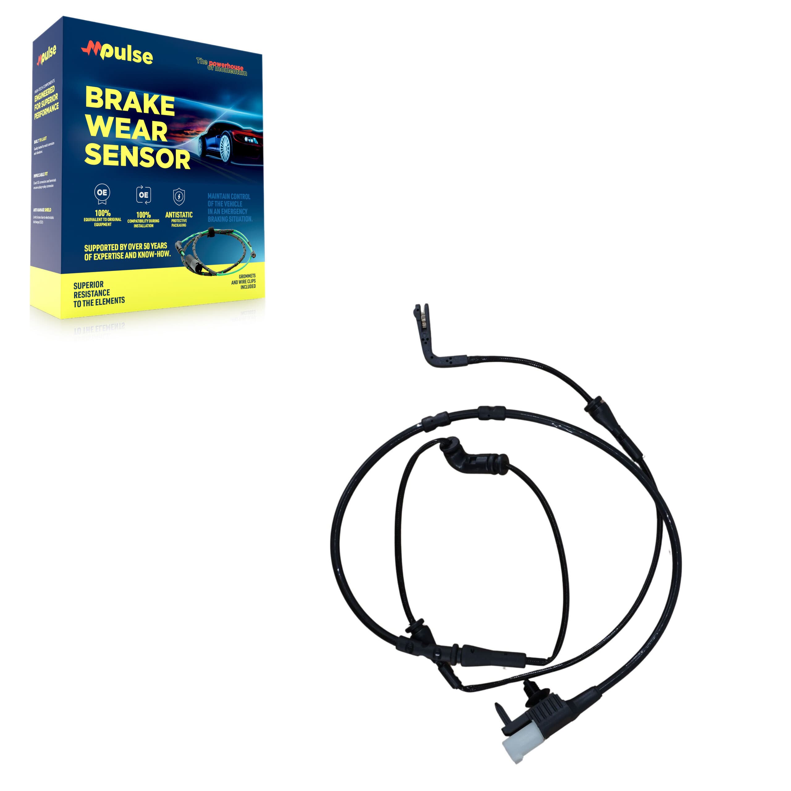 Mpulse - SEN-2BWS0476 - Front Disc Brake Pad Wear Sensor image 1