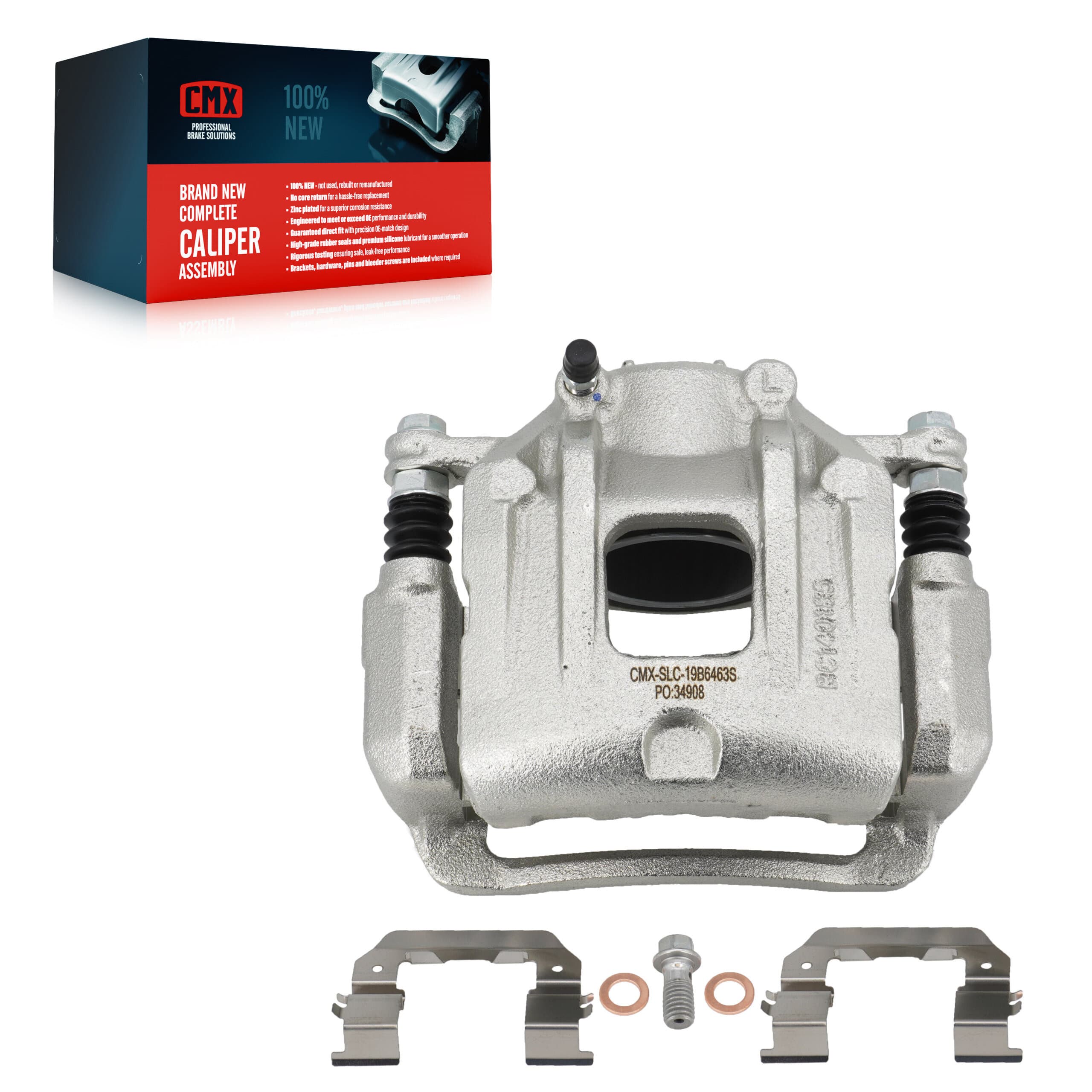 CMX - SLC-19B6463S - Front Left Disc Brake Caliper image 1